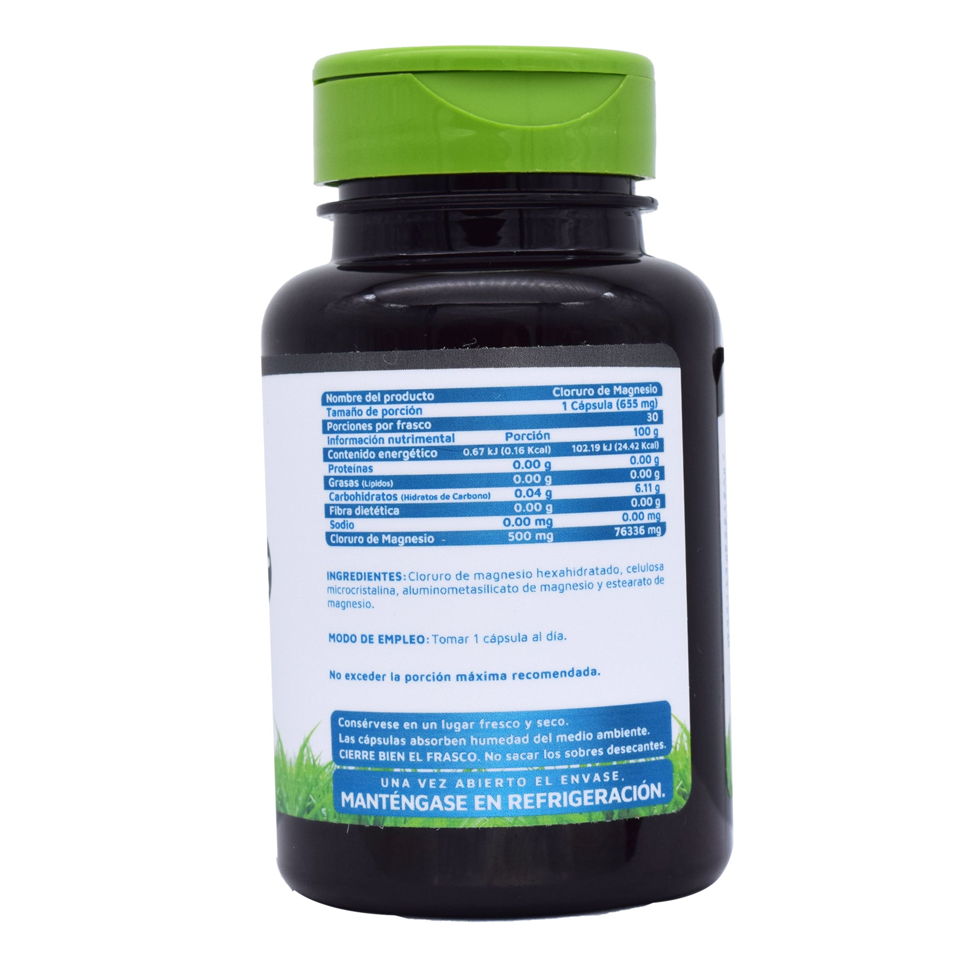 Cloruro De Magnesio 30 Cap