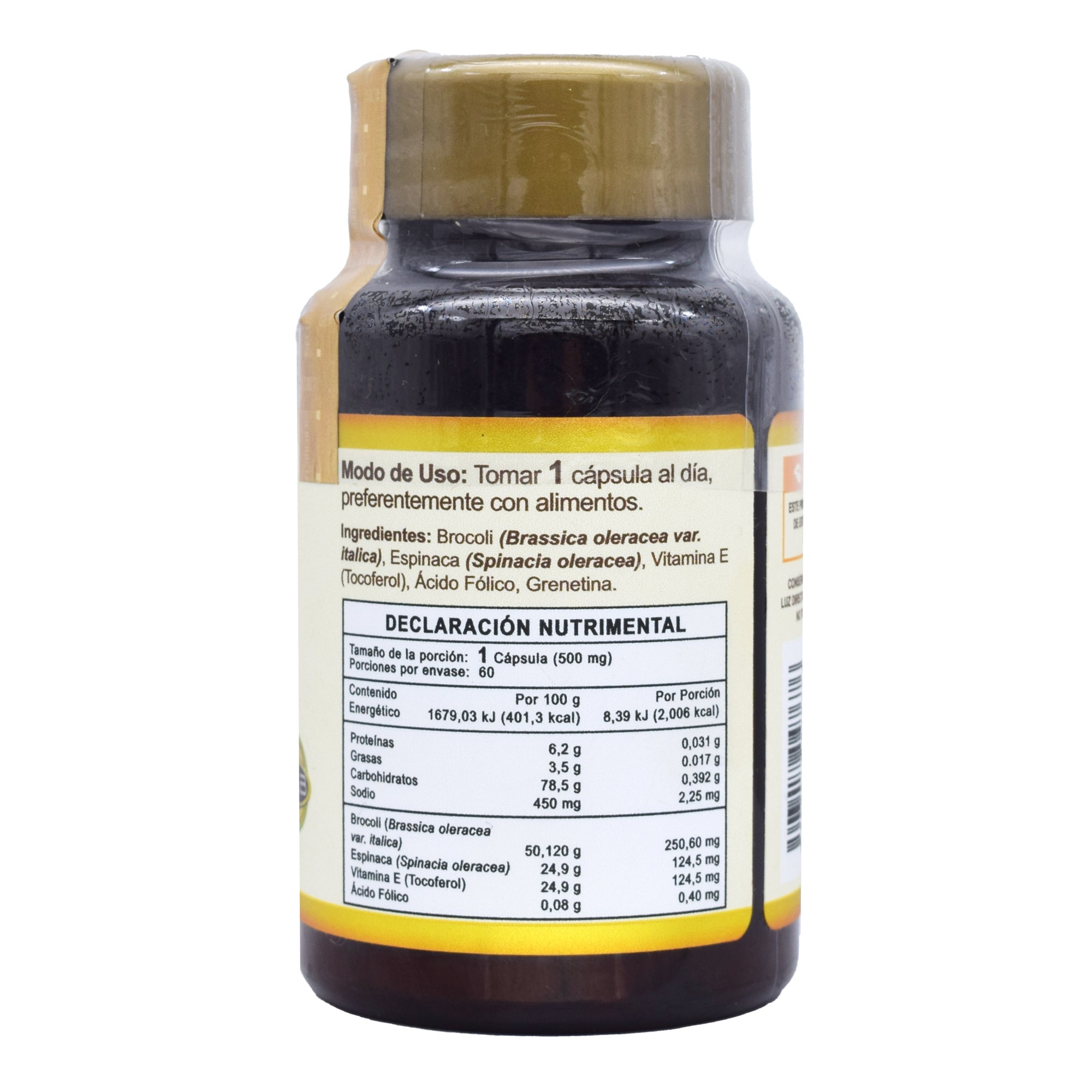 Acido Folico Con Vit E 60 Cap