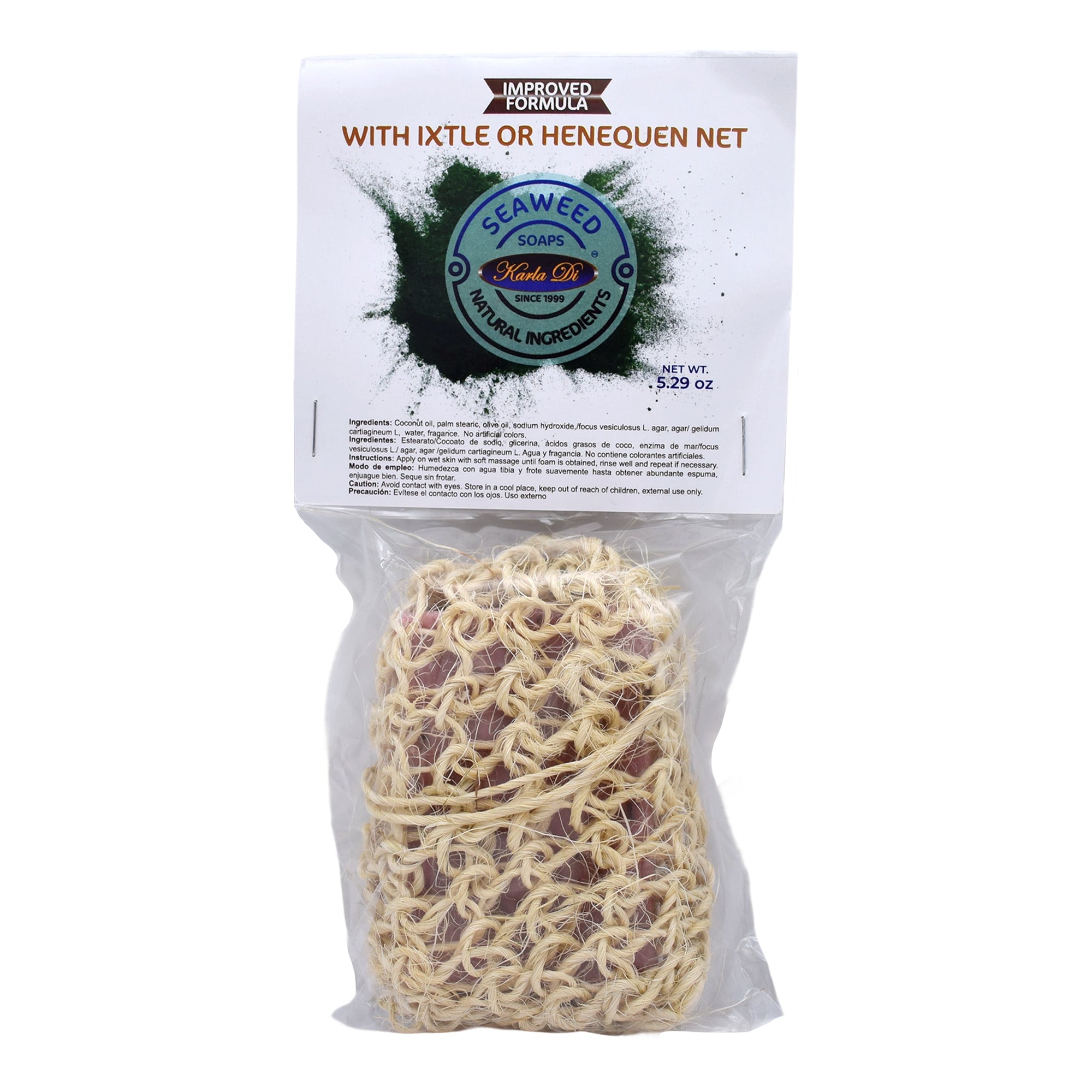 Jabon Algas Marinas Con Malla 150 G