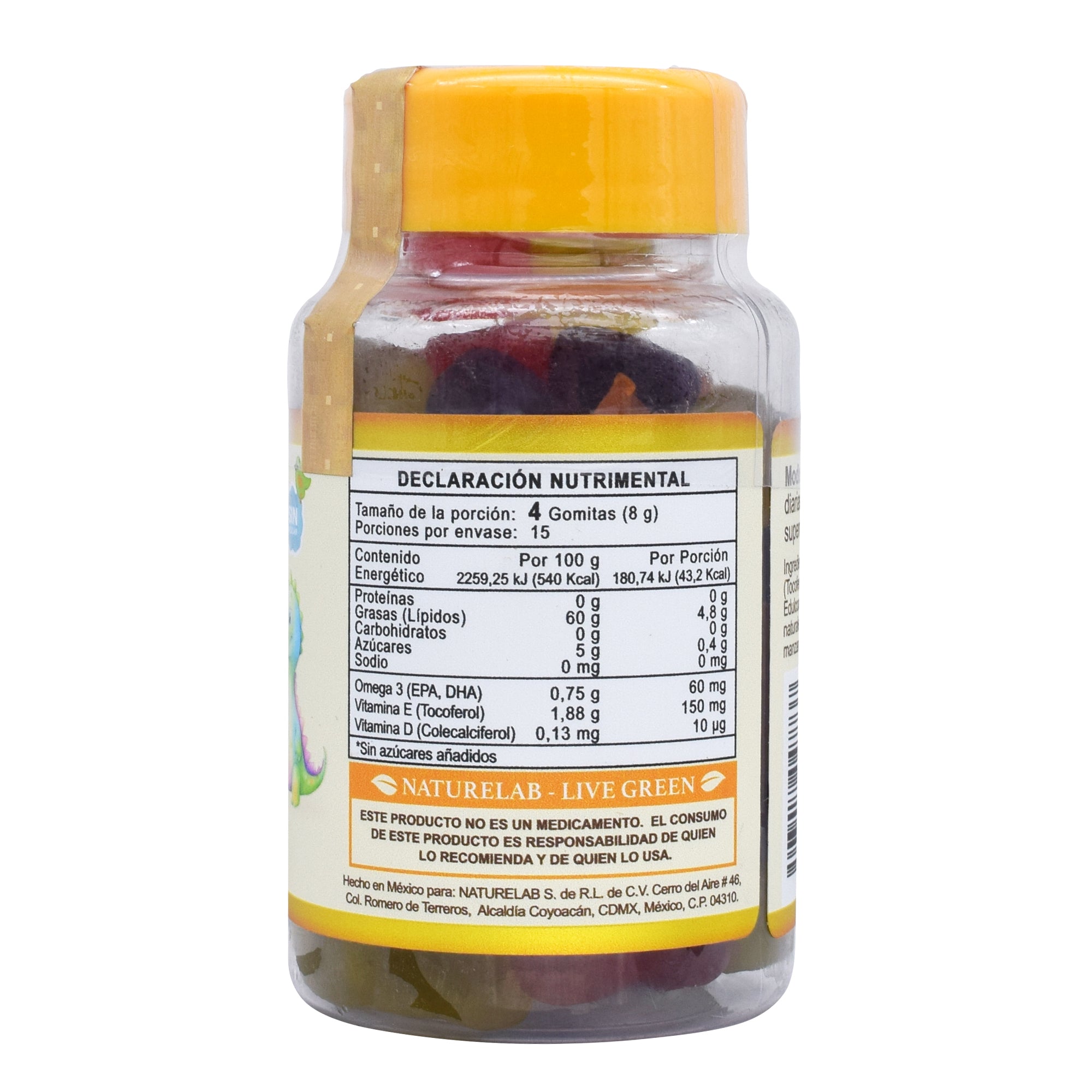 Omega 3 Y Vitaminas Kids 60 Gomitas