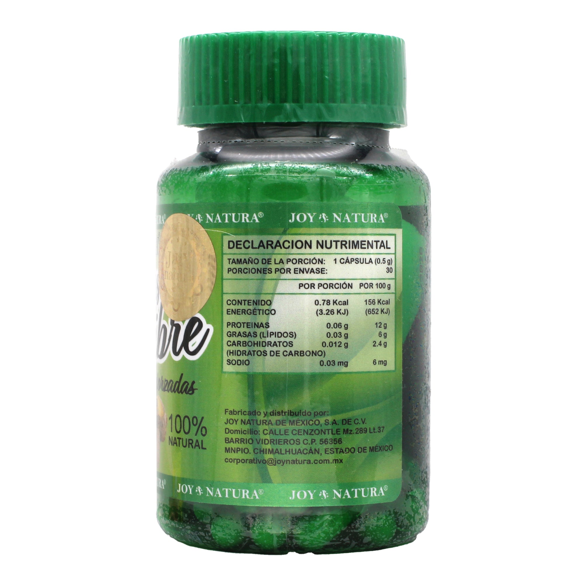 Capsulas De Jengibre 30 Cap