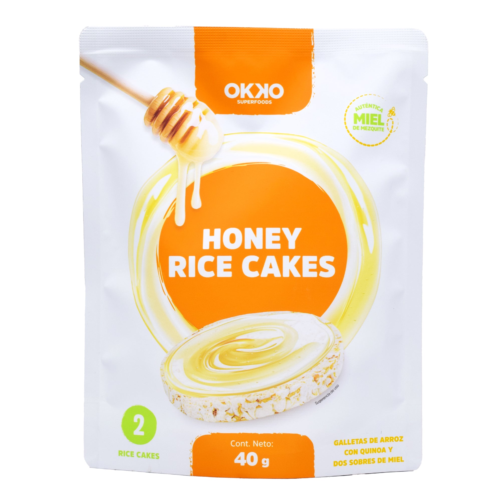 Honey Rice Cakes 40 G