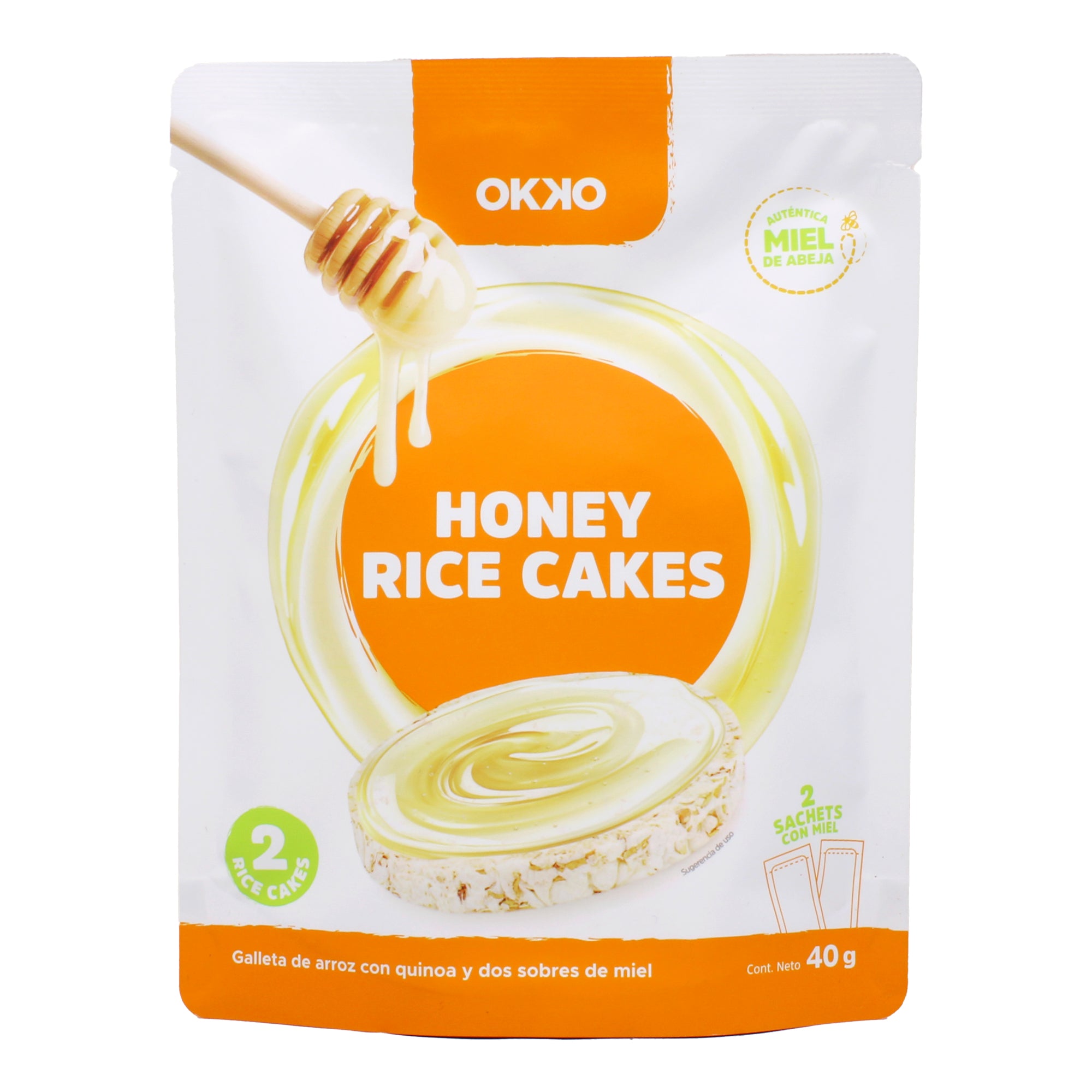 Honey Rice Cakes 40 G