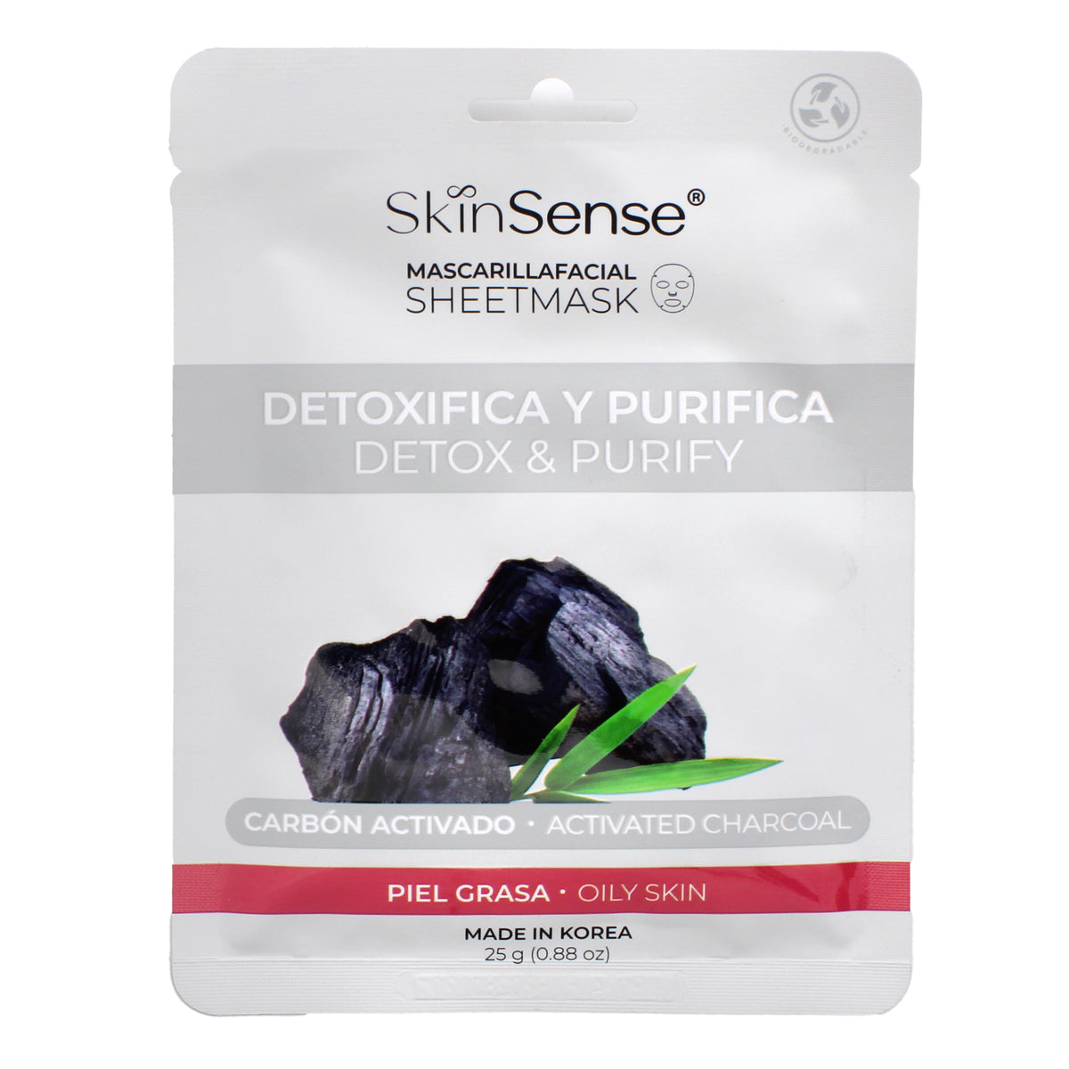 Mascarilla Facial Carbon Activado 25 G
