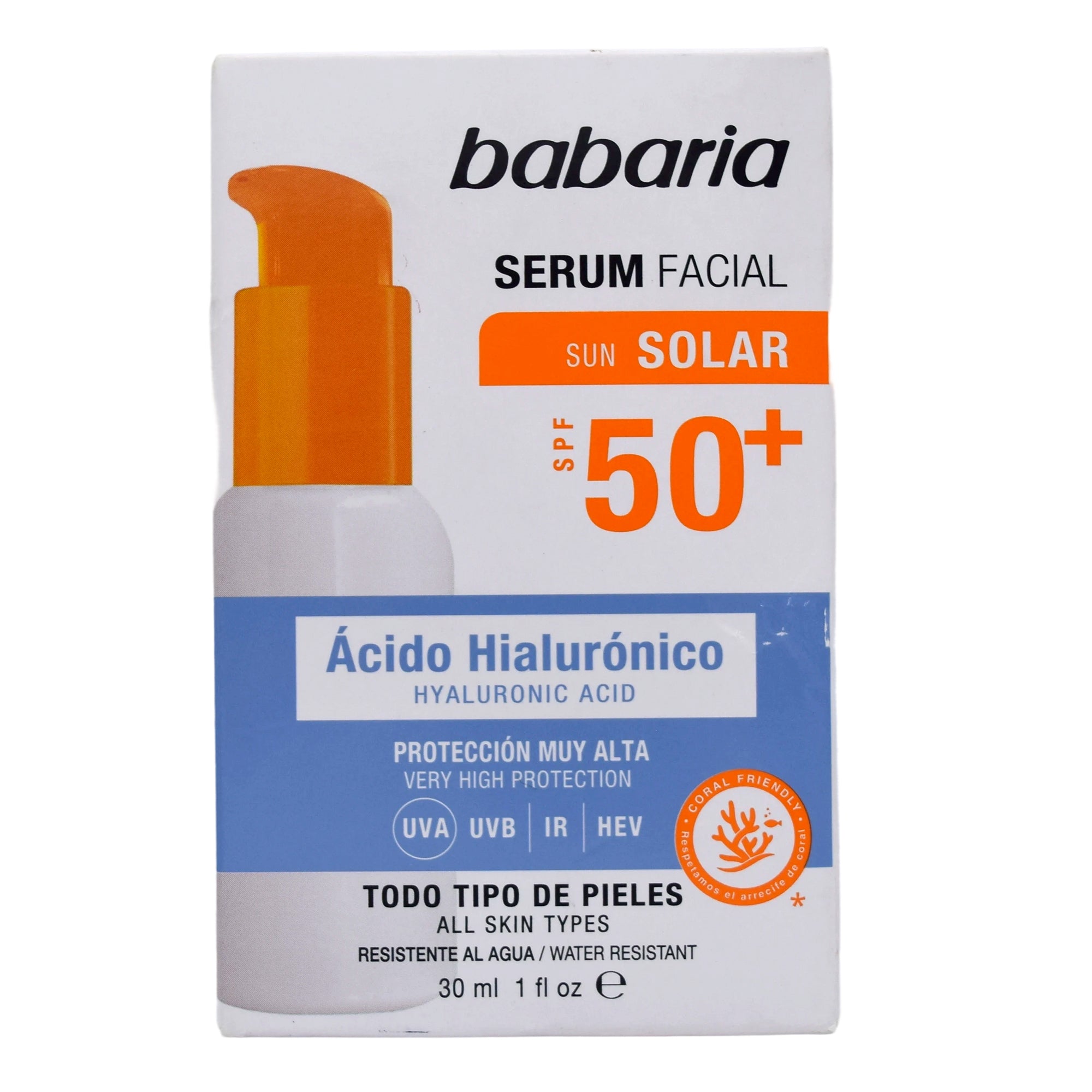 Serum Facial Acido Hialuronico Spf 50 30 Ml