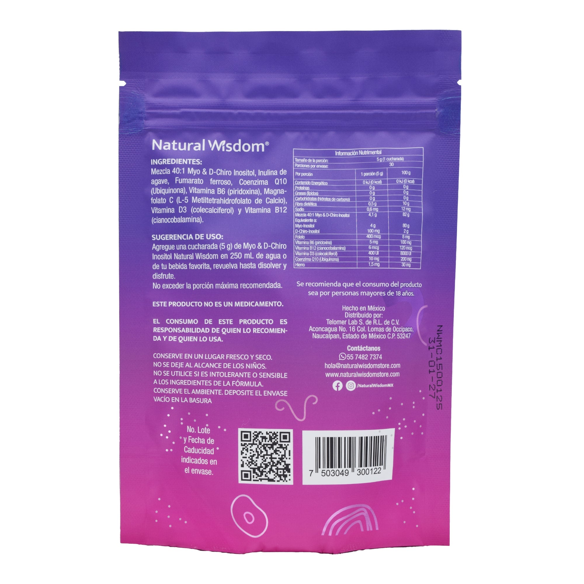 Myo D Chiro Inositol 150 G