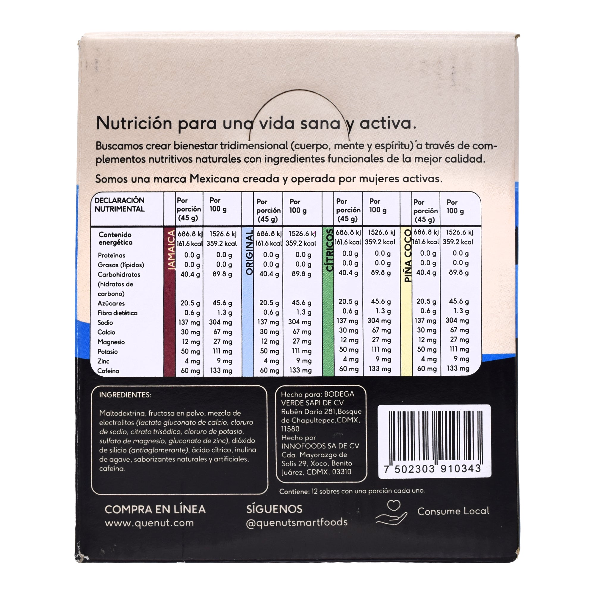 Hydro Fuel Citricos 45 G (PAQUETE 12)
