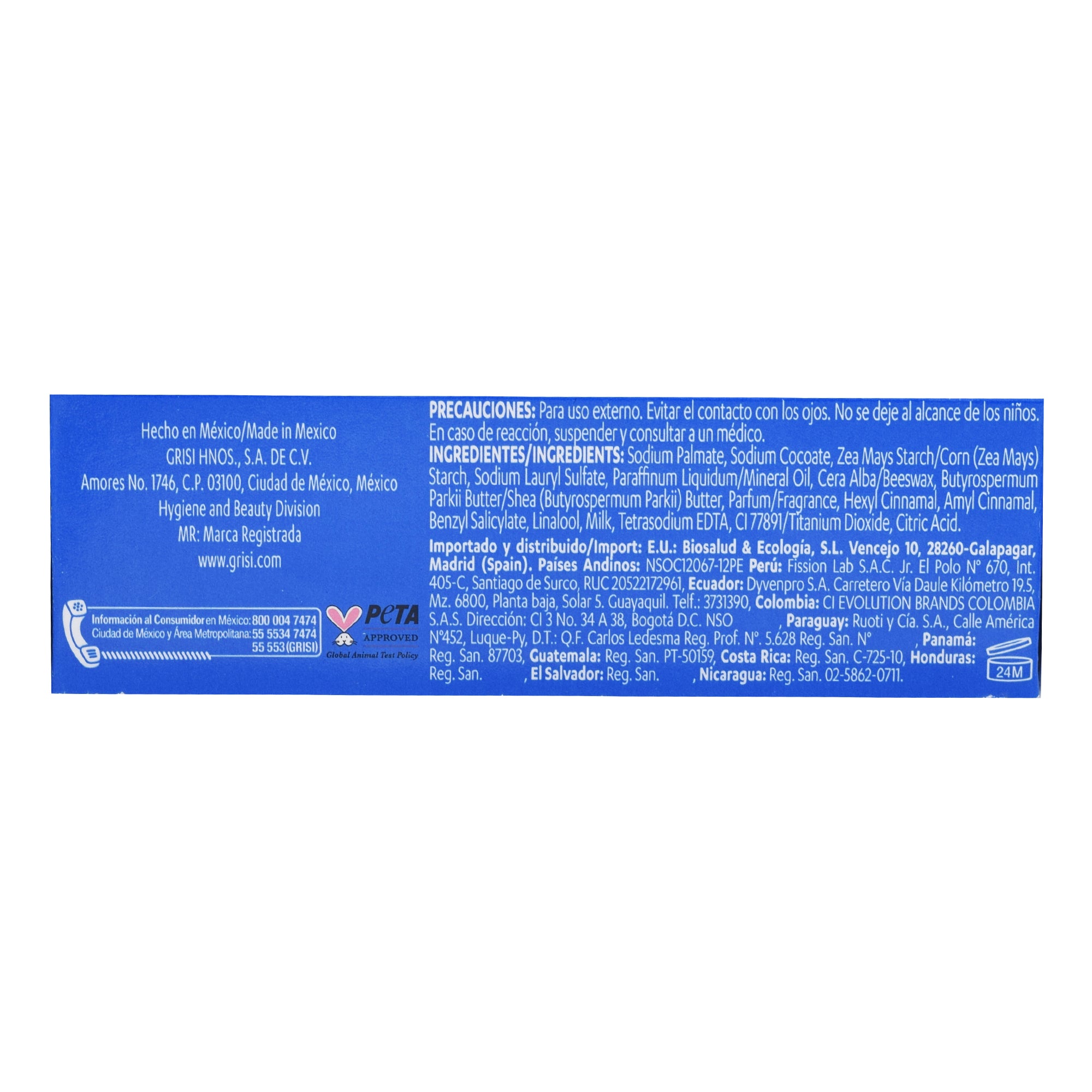 Jabon De Leche De Burra 125 G