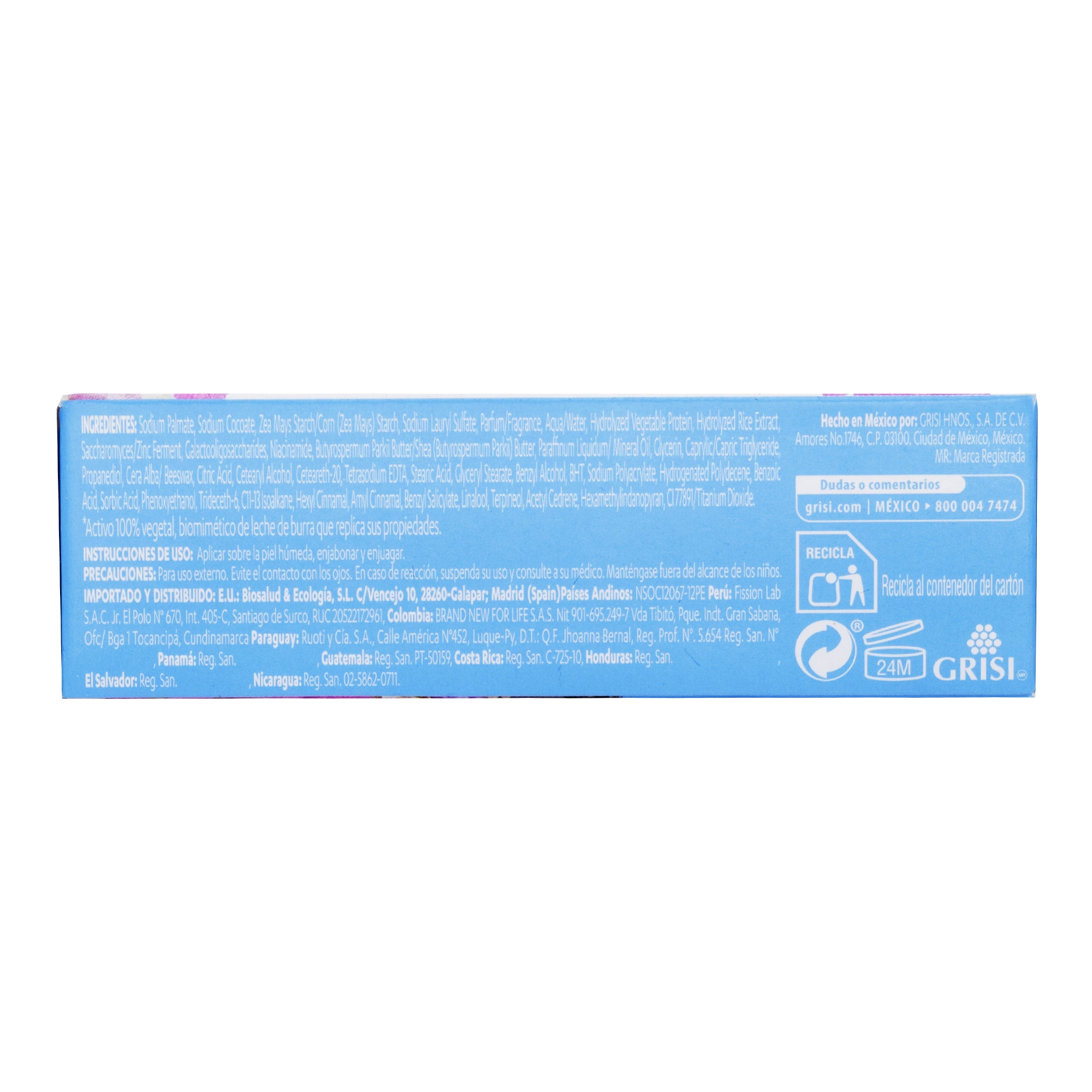 Jabon De Leche De Burra 125 G