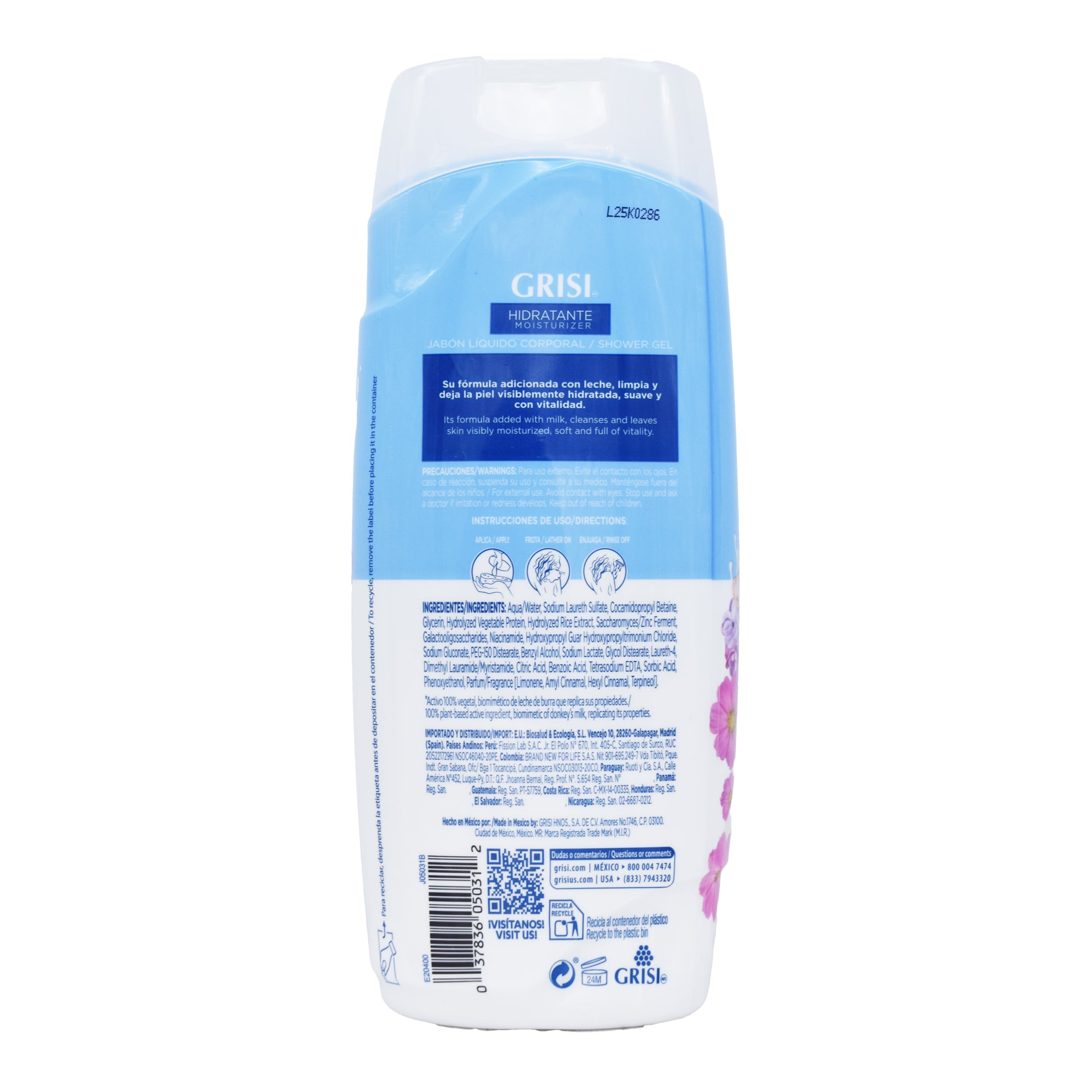 Jabon De Leche De Burra 450 Ml