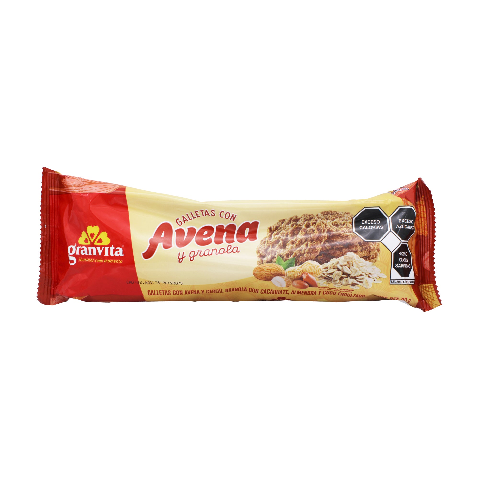 Galleta De Avena Y Granola 90 G