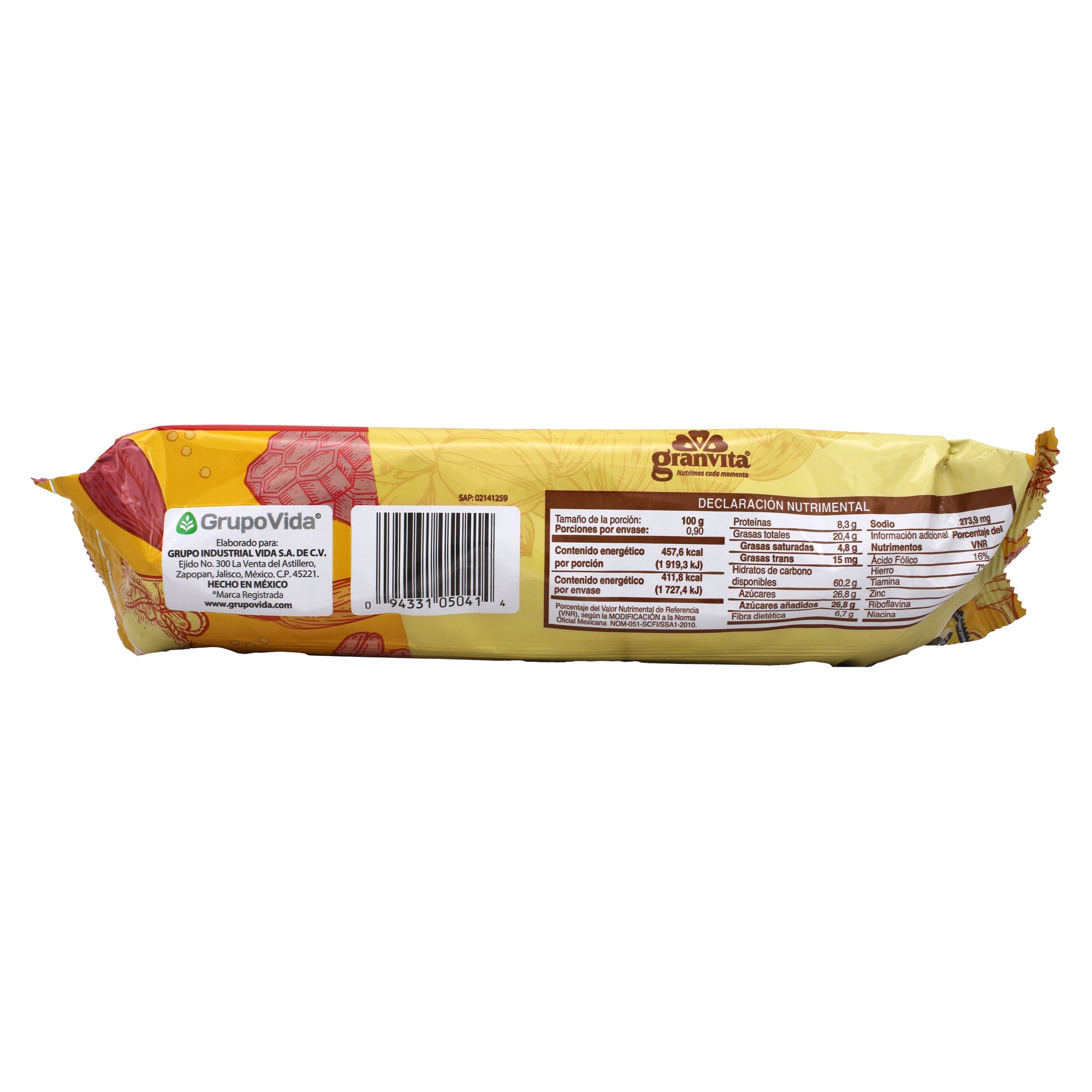 Galleta De Avena Miely Nuez 90 G