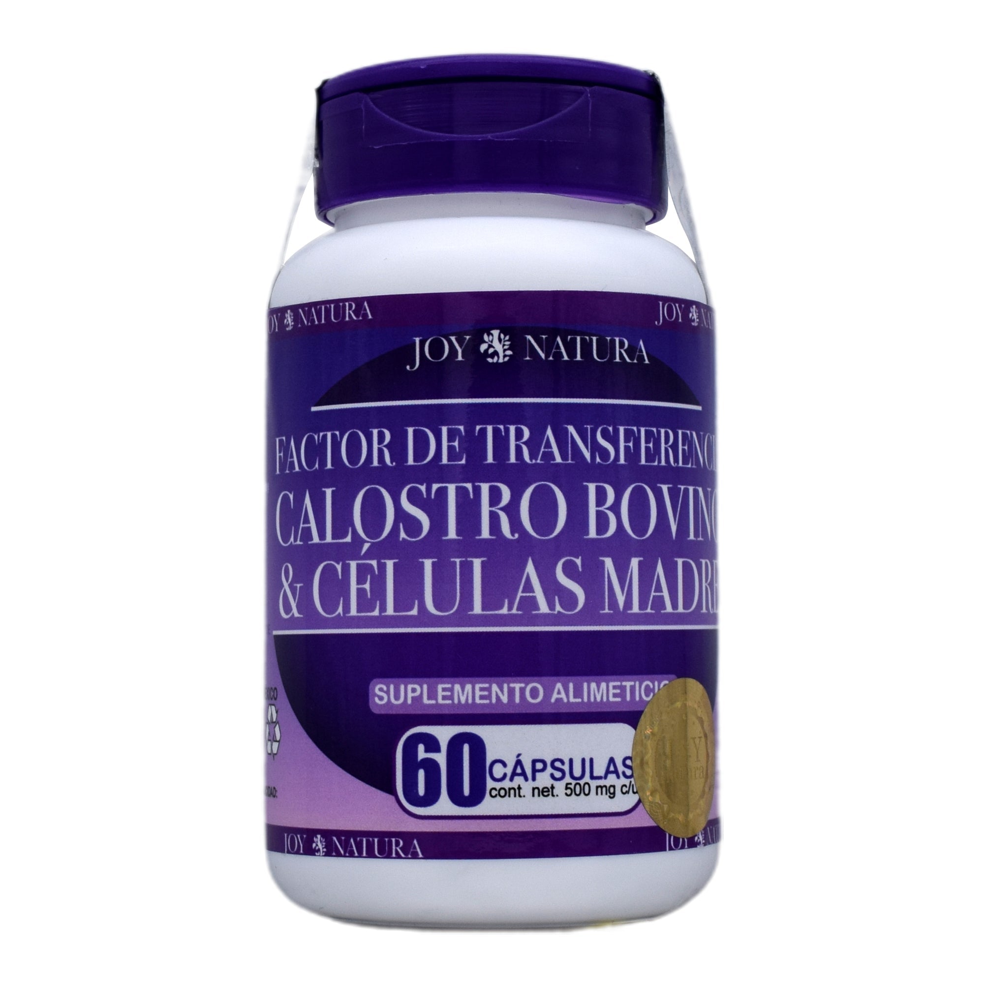 Factor De Transferencia Calostro Bovino Y Celulas Madre 60 Cap