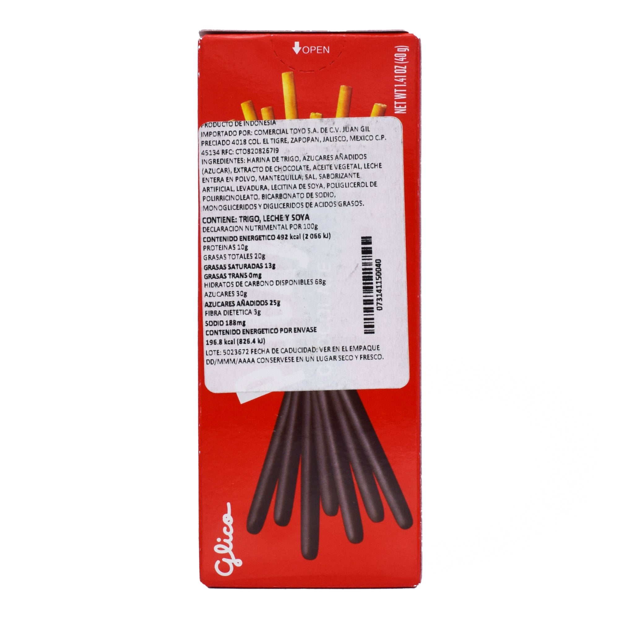 Palito De Galleta Pocky Chocolate 40 G