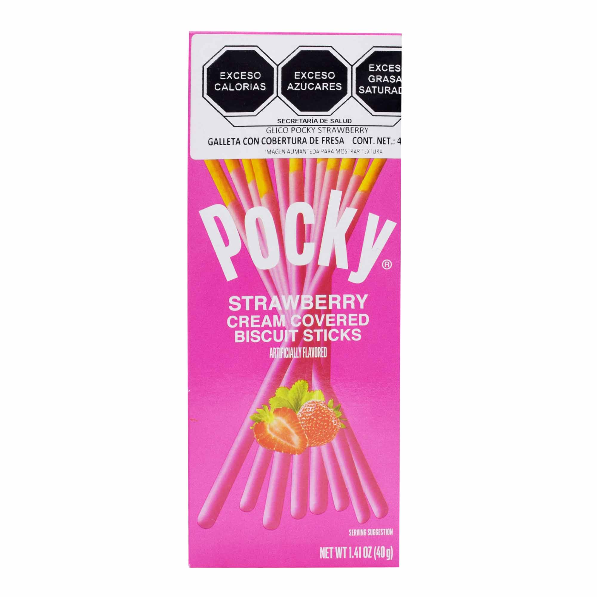 Palito De Galleta Pocky Fresa 40 G