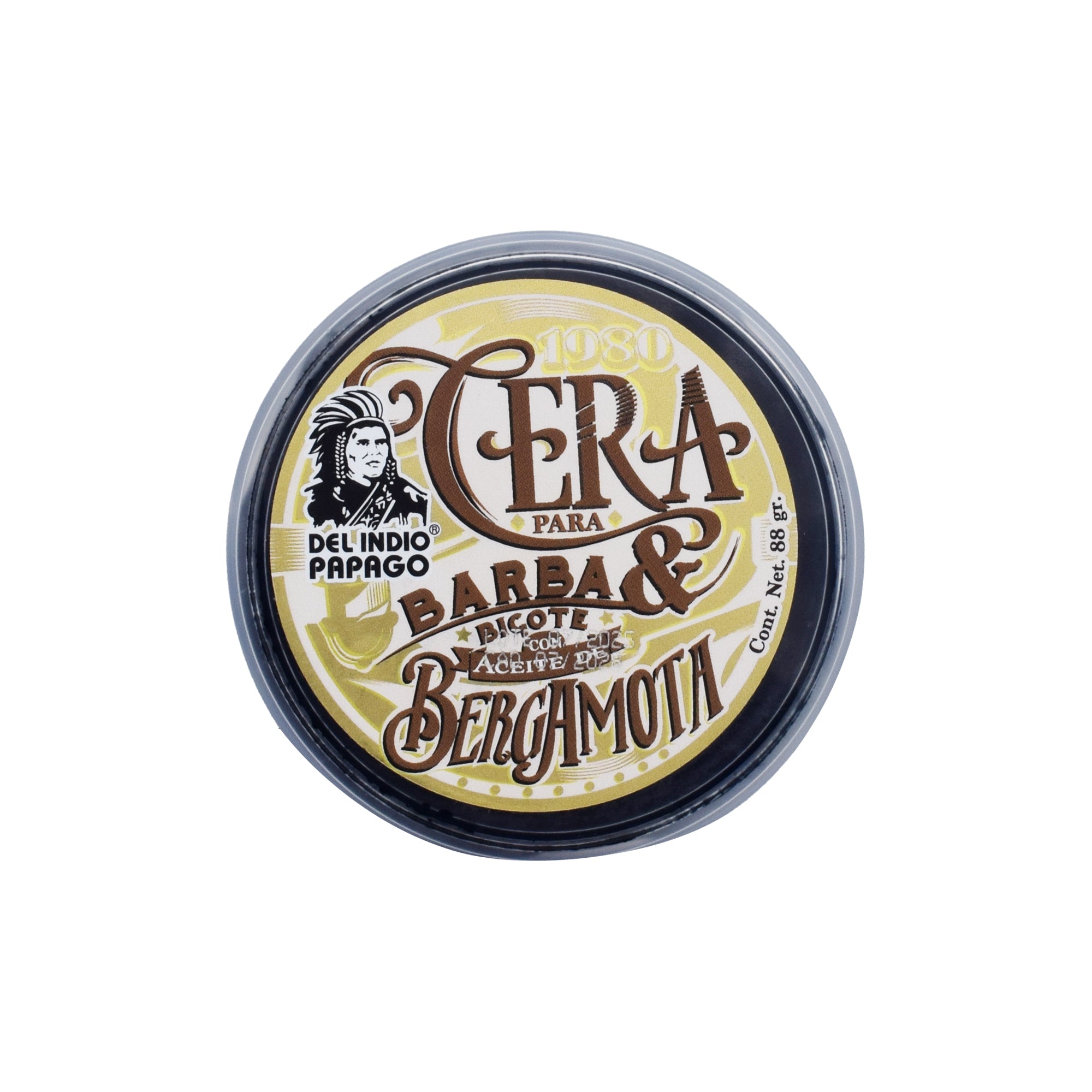 Cera Para Barba Y Bigote Con Bergamota 88 G