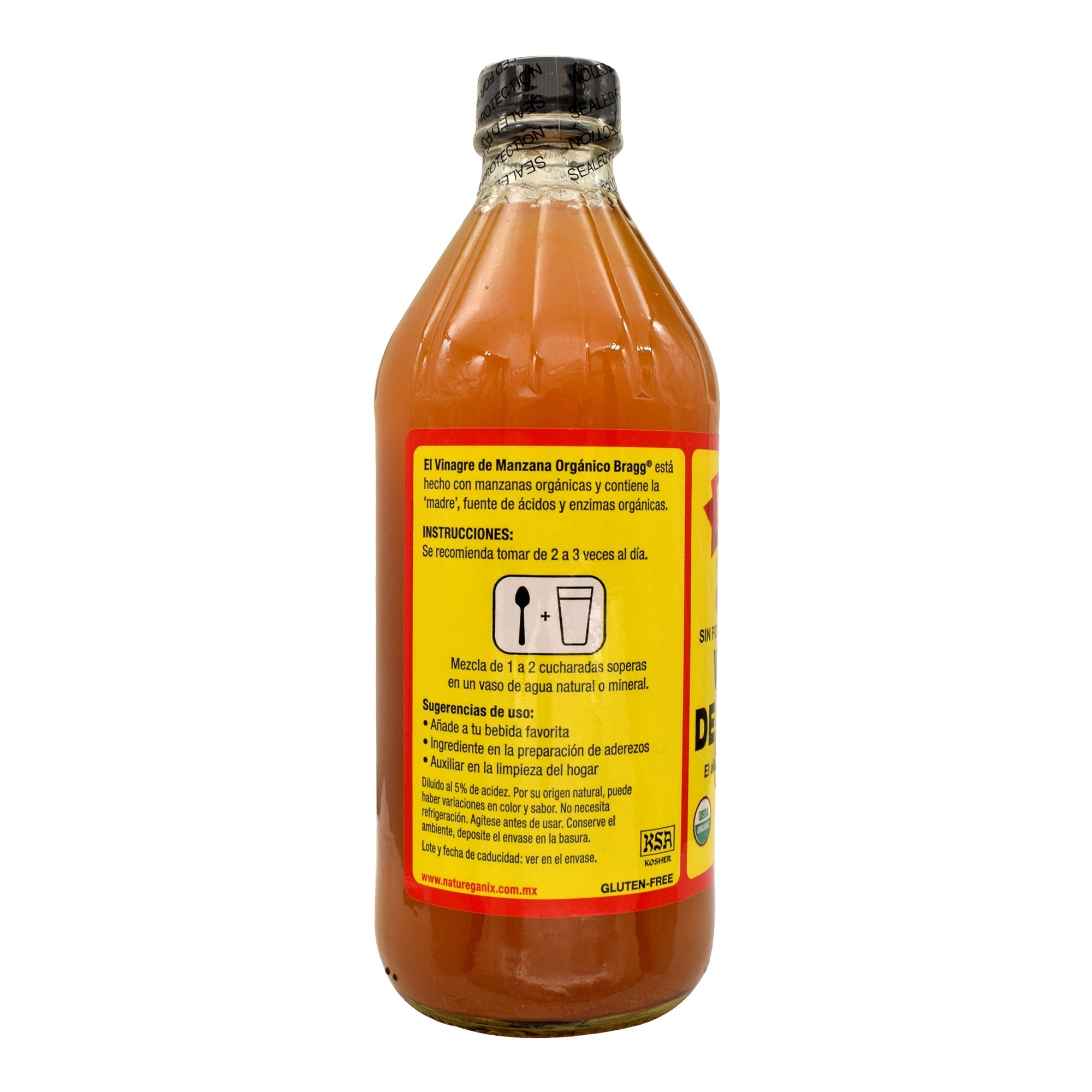 Vinagre De Manzana 473 Ml