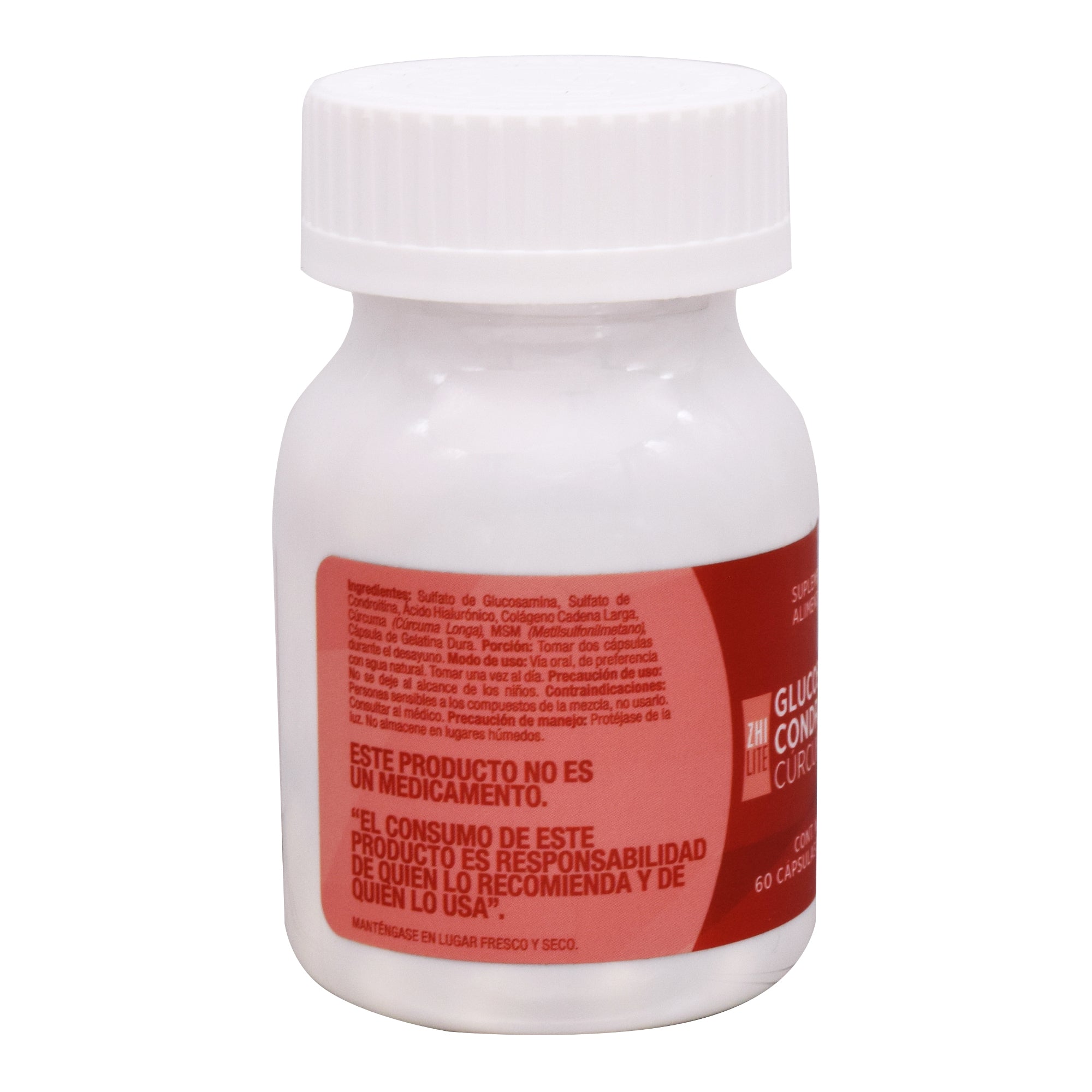 Glucosamina Condroitina Curcuma Msm 60 Cap