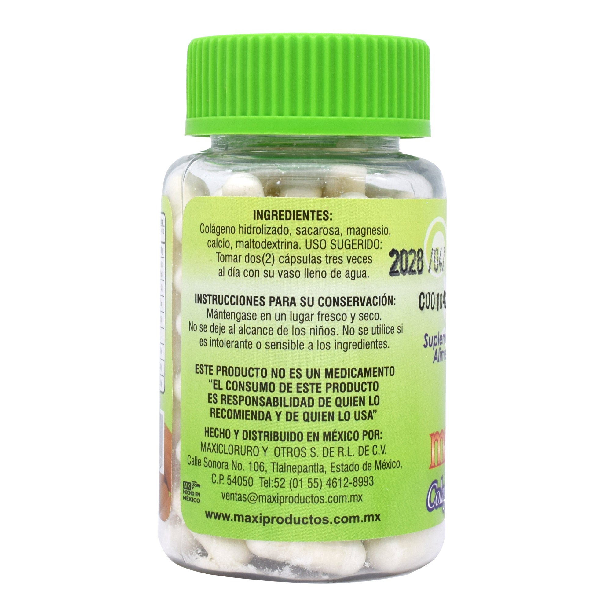 Colageno Maxicolagen8 100 Cap