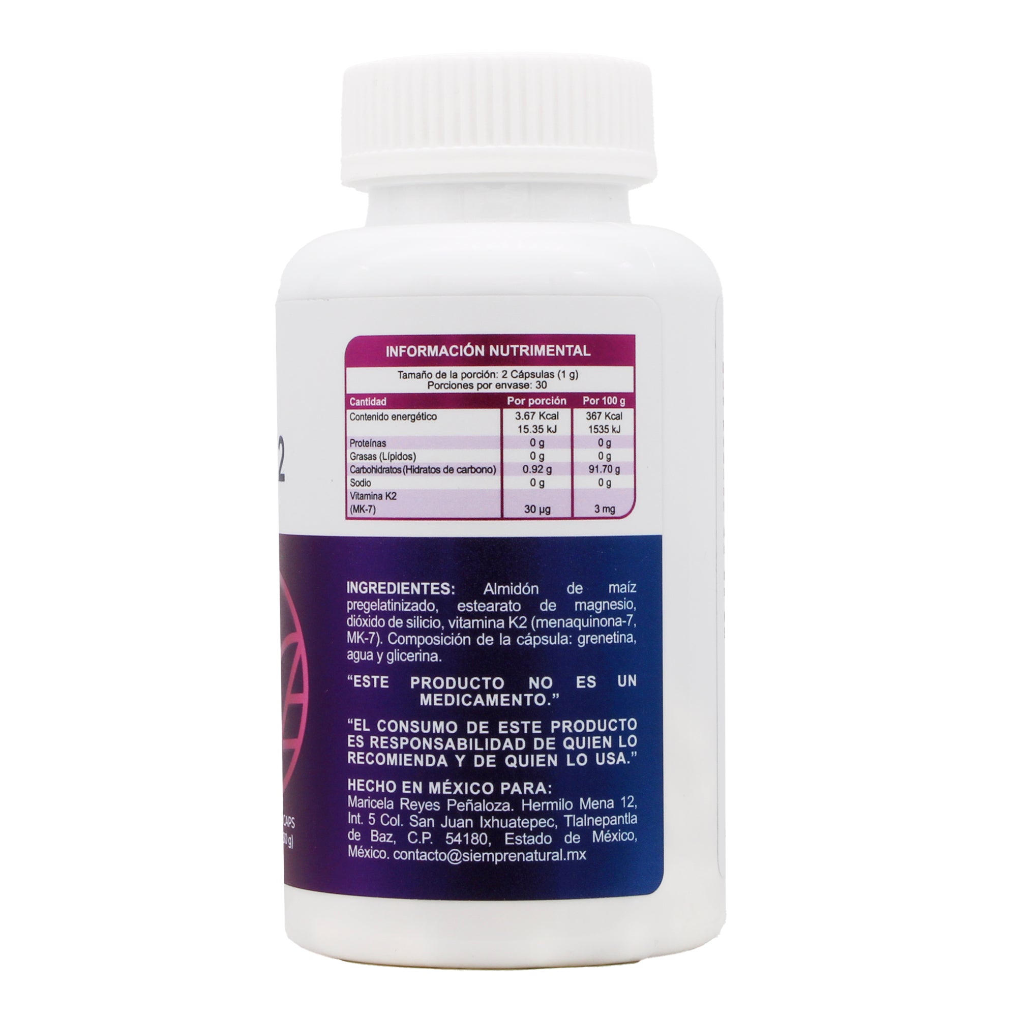 Vitamina K2 Mk7 60 Cap