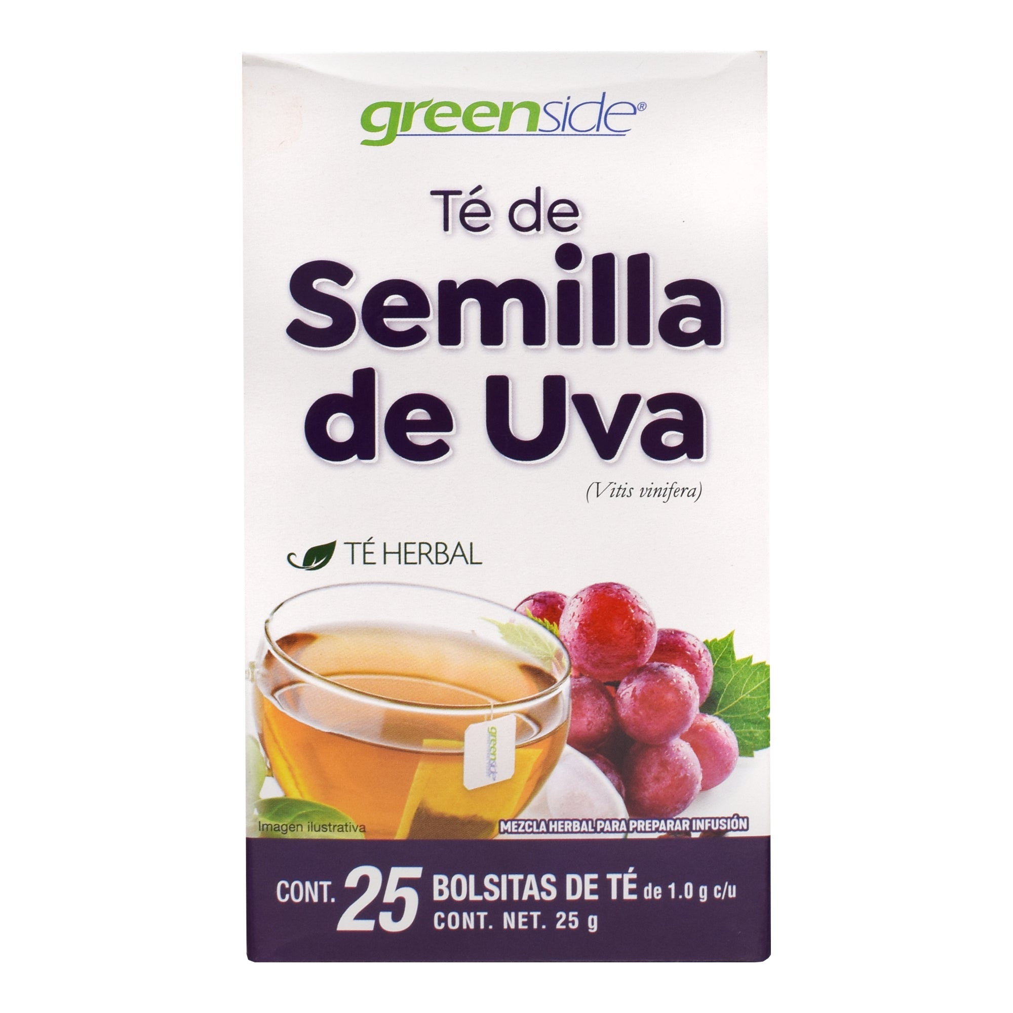 Te De Semilla De Uva 25 Bolsitas