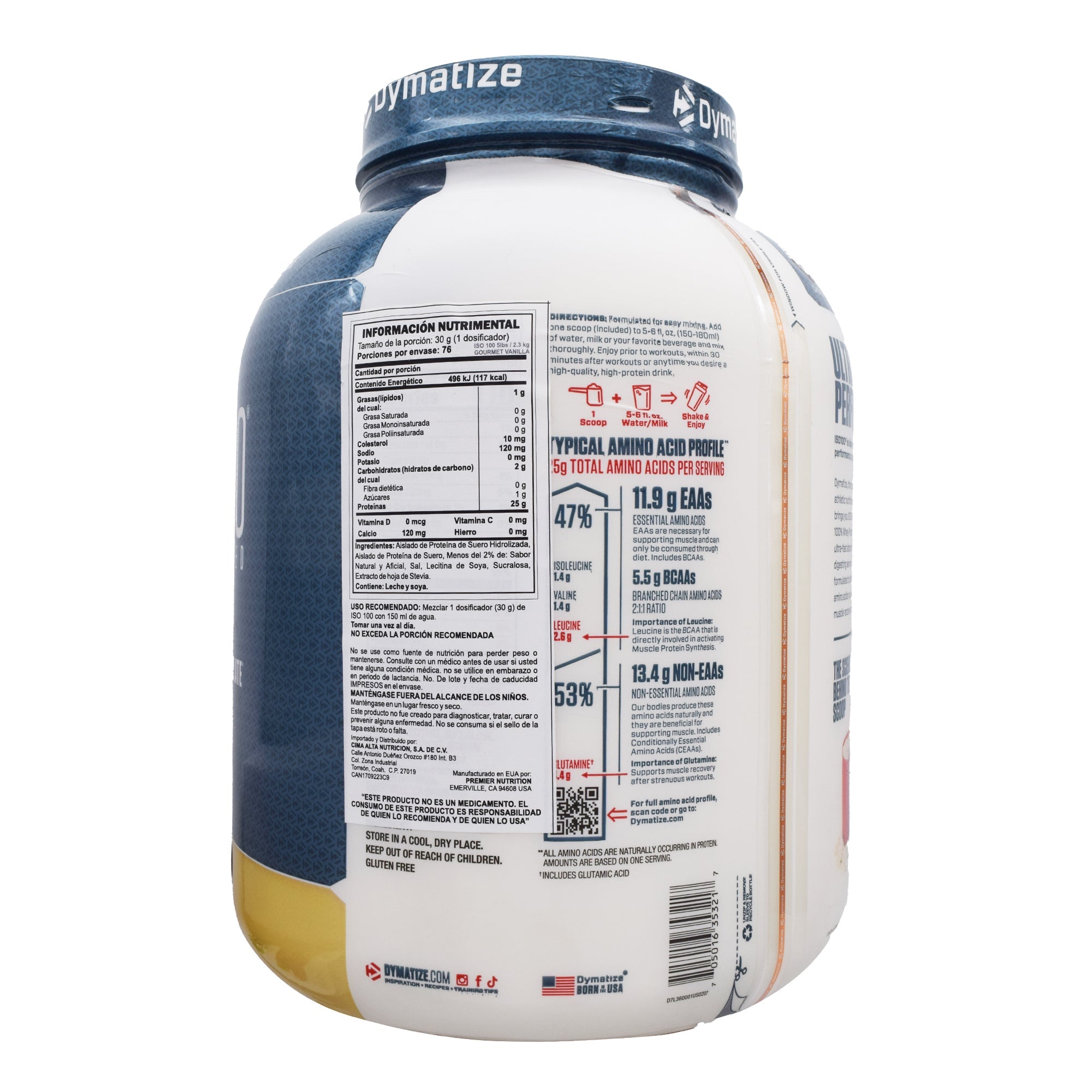 Dym Iso 100 Hydrolyzed Vainilla 2.3 Kg