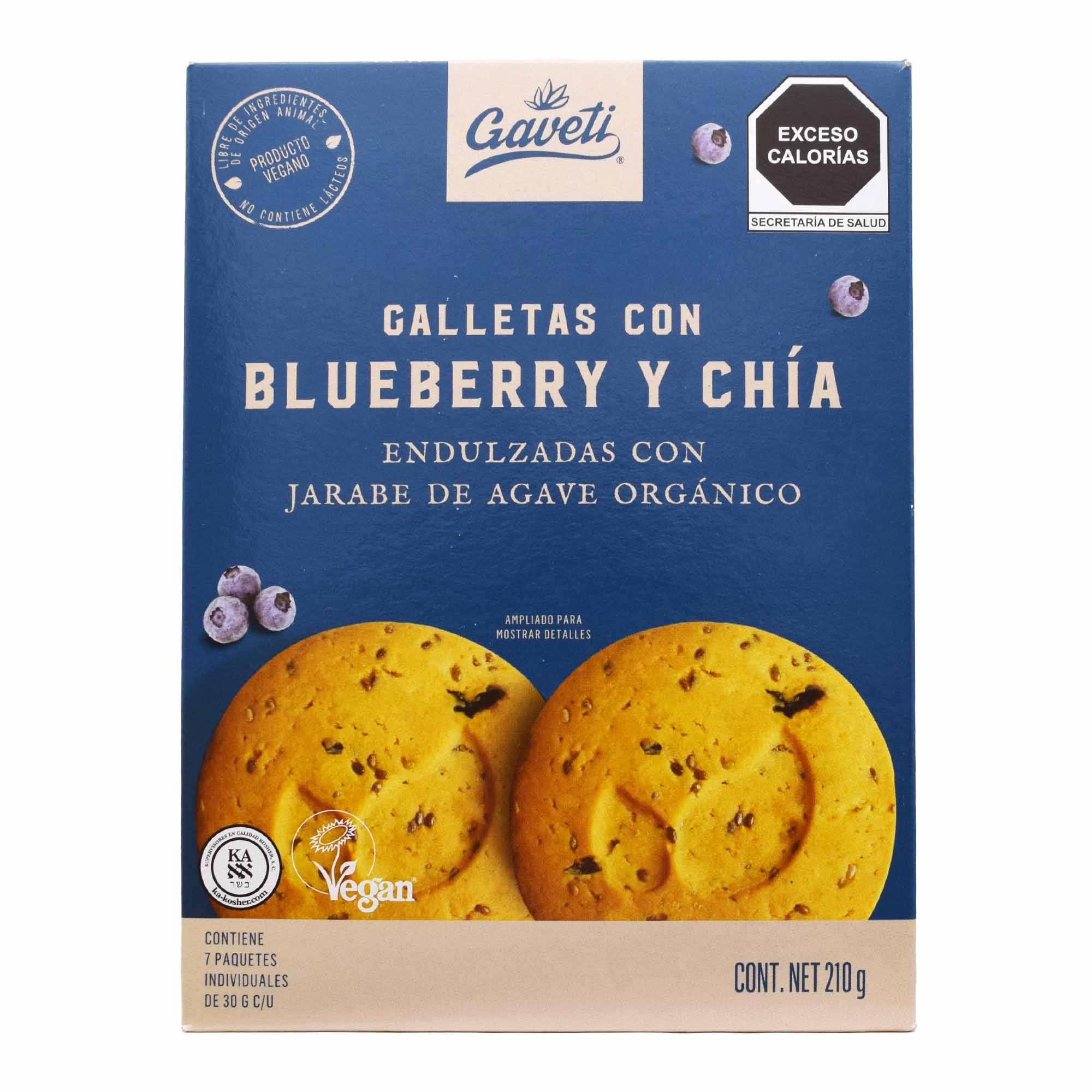 Galleta De Blueberry Chia 210 G
