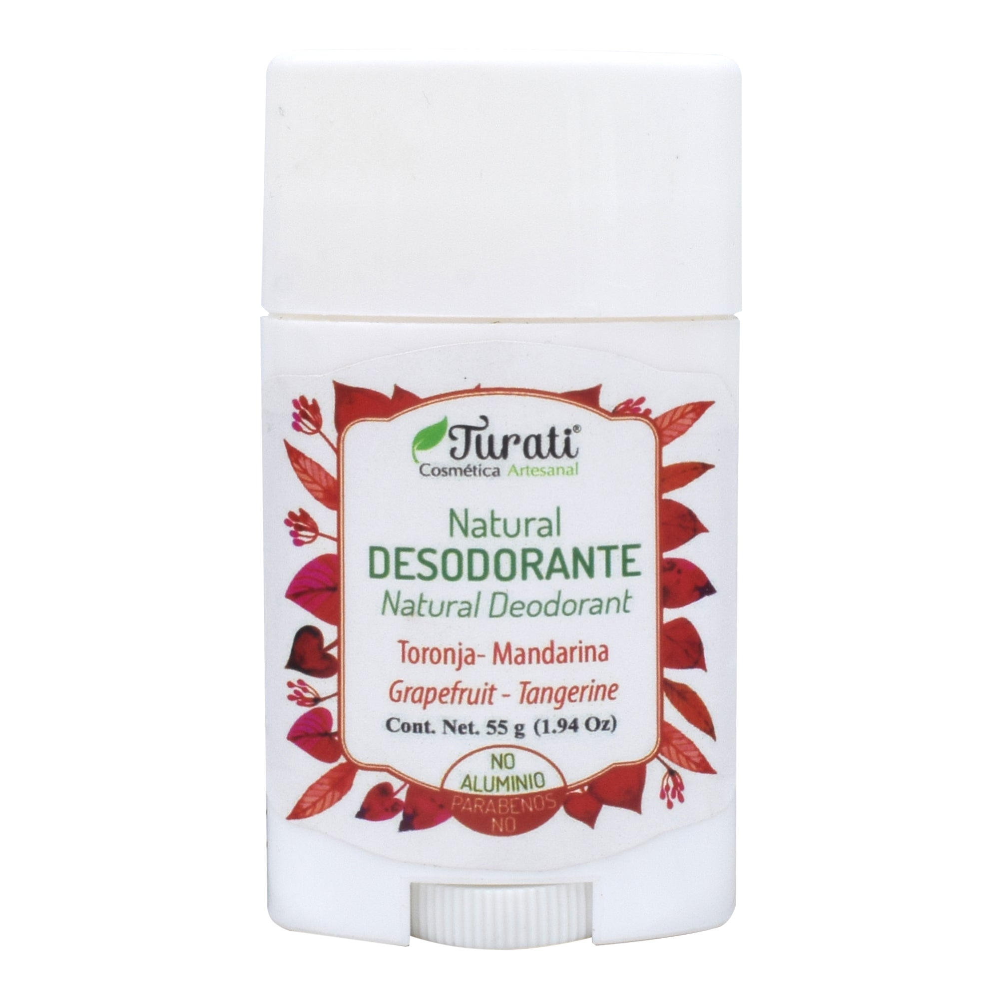 Desodorante En Barra Toronja Mandarina 55 G