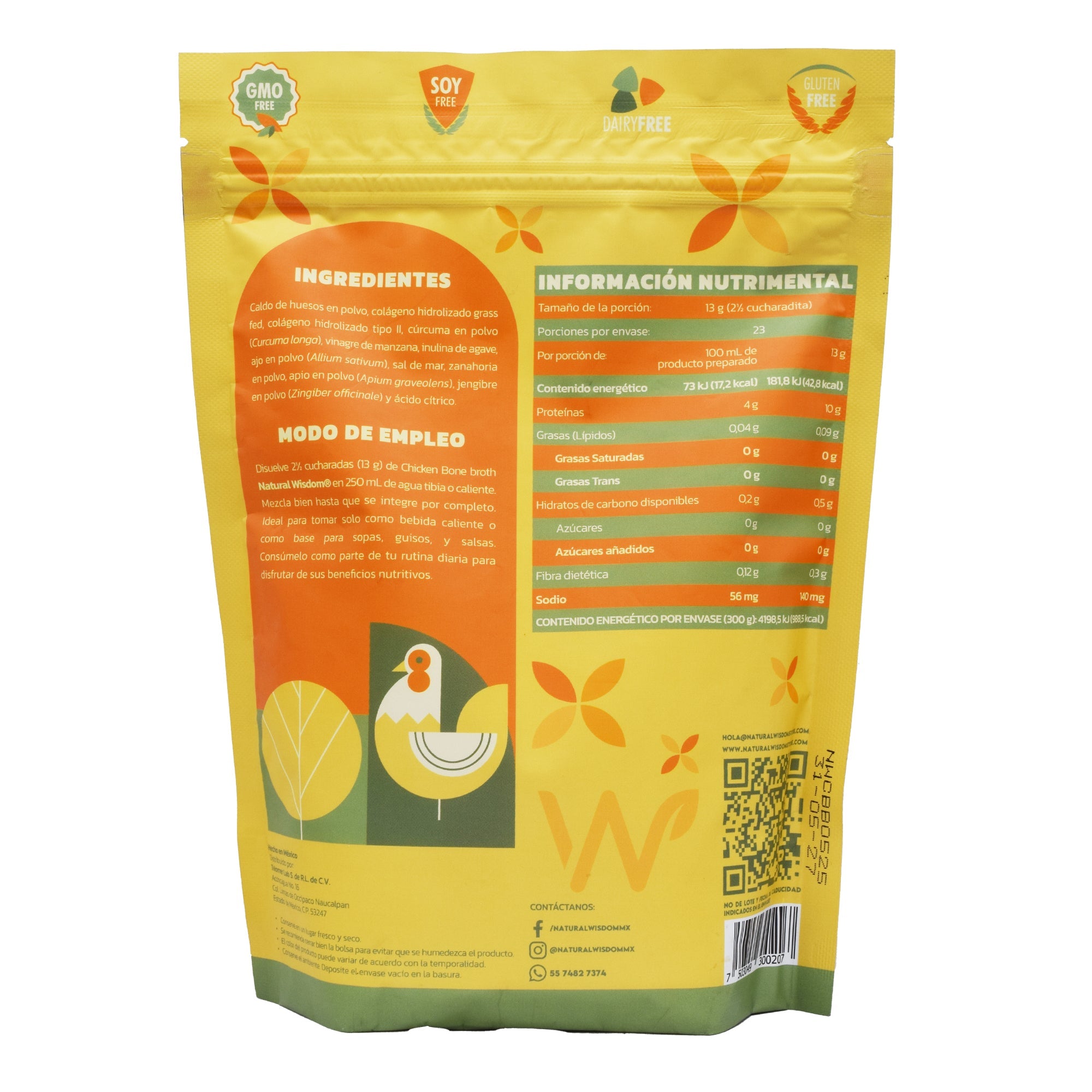 Caldo De Huesos De Pollo 300 G