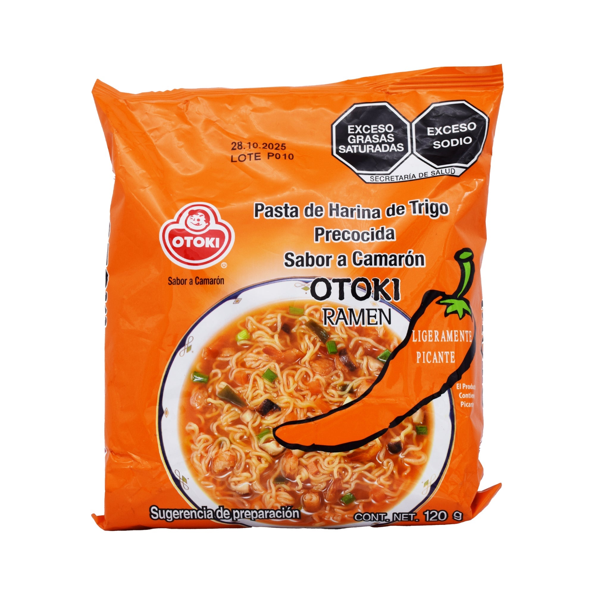 Sopa Precocida Ramen Camaron 120 G