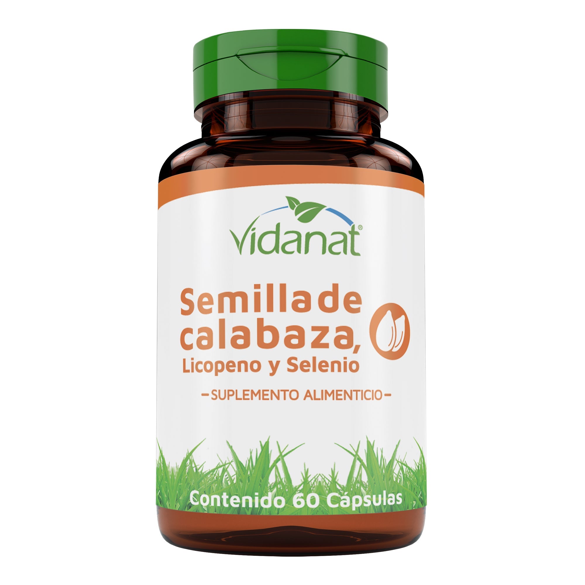 Semilla De Calabaza Licopeno Selenio 60 Cap