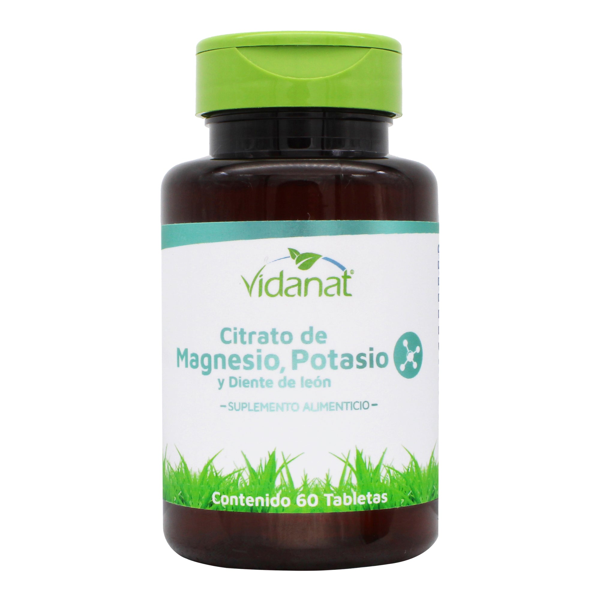Citrato De Magnesio Potasio Y Diente De Leon 60 Tab