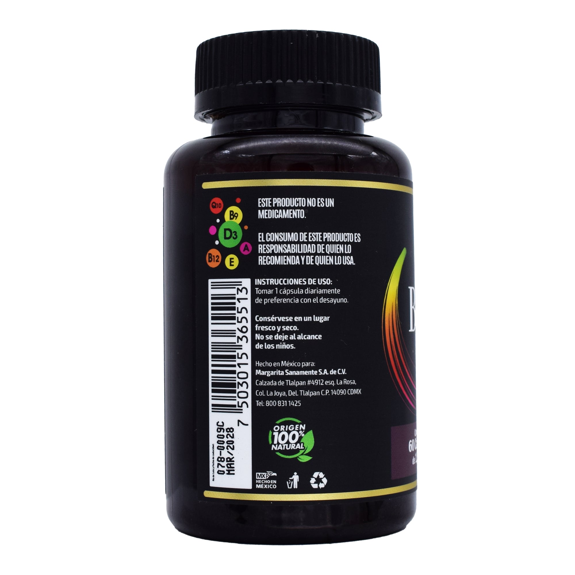 Vitamina B-100 Plus 60 Cap