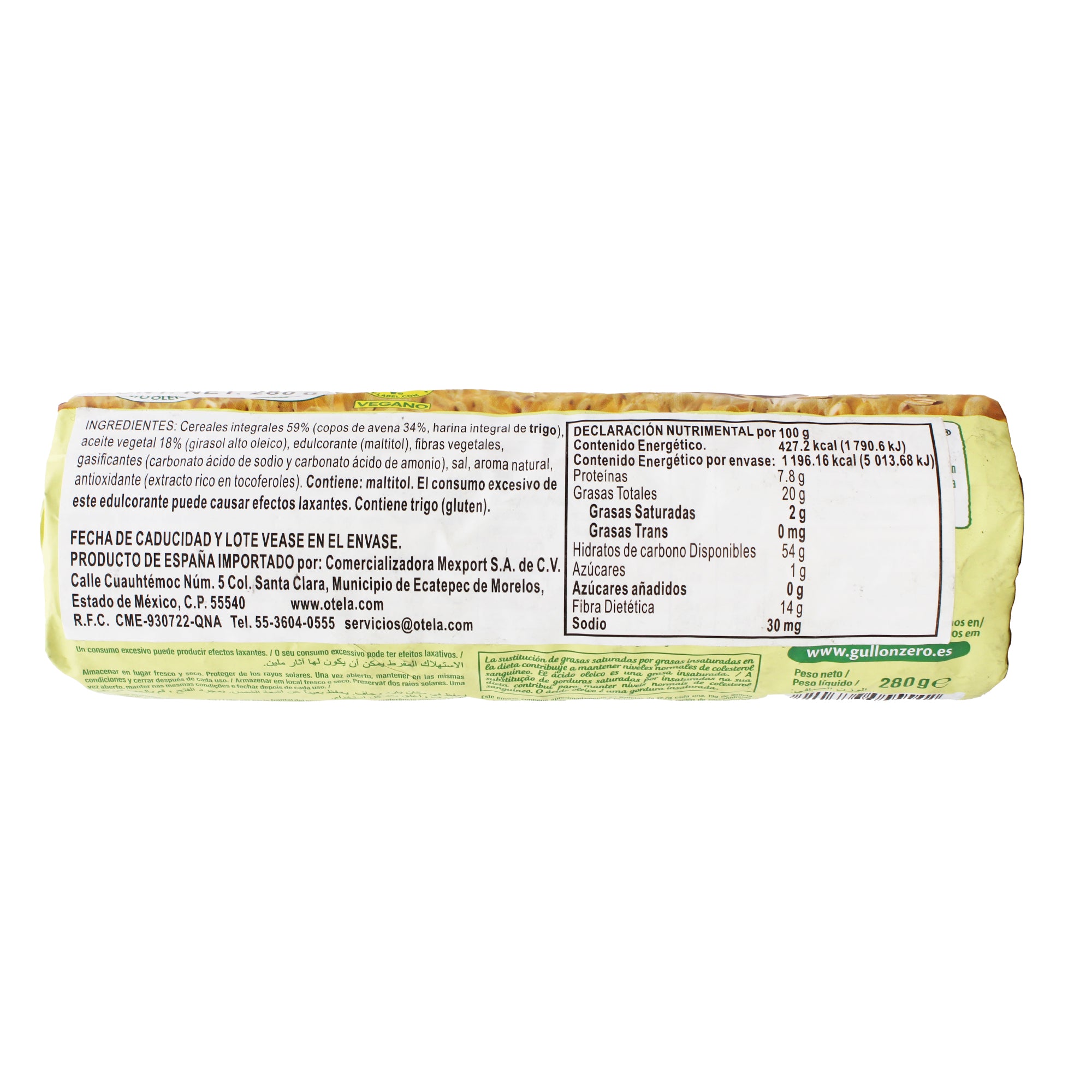Galleta Crocant Zero 280g