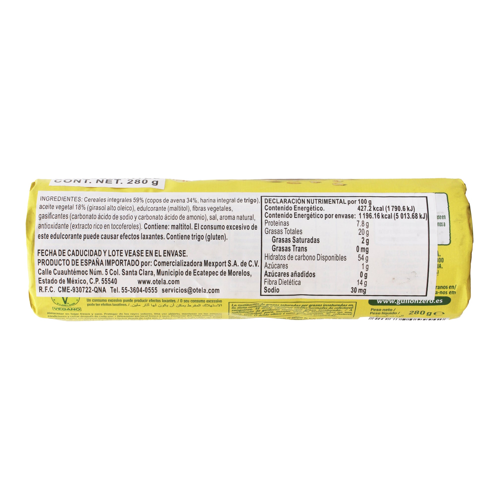 Galleta Crocant Zero 280g