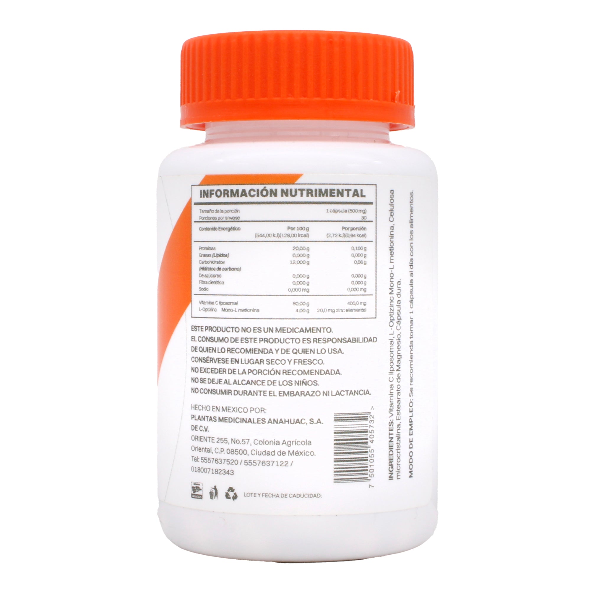 Vitamina C Liposomal 30 Cap