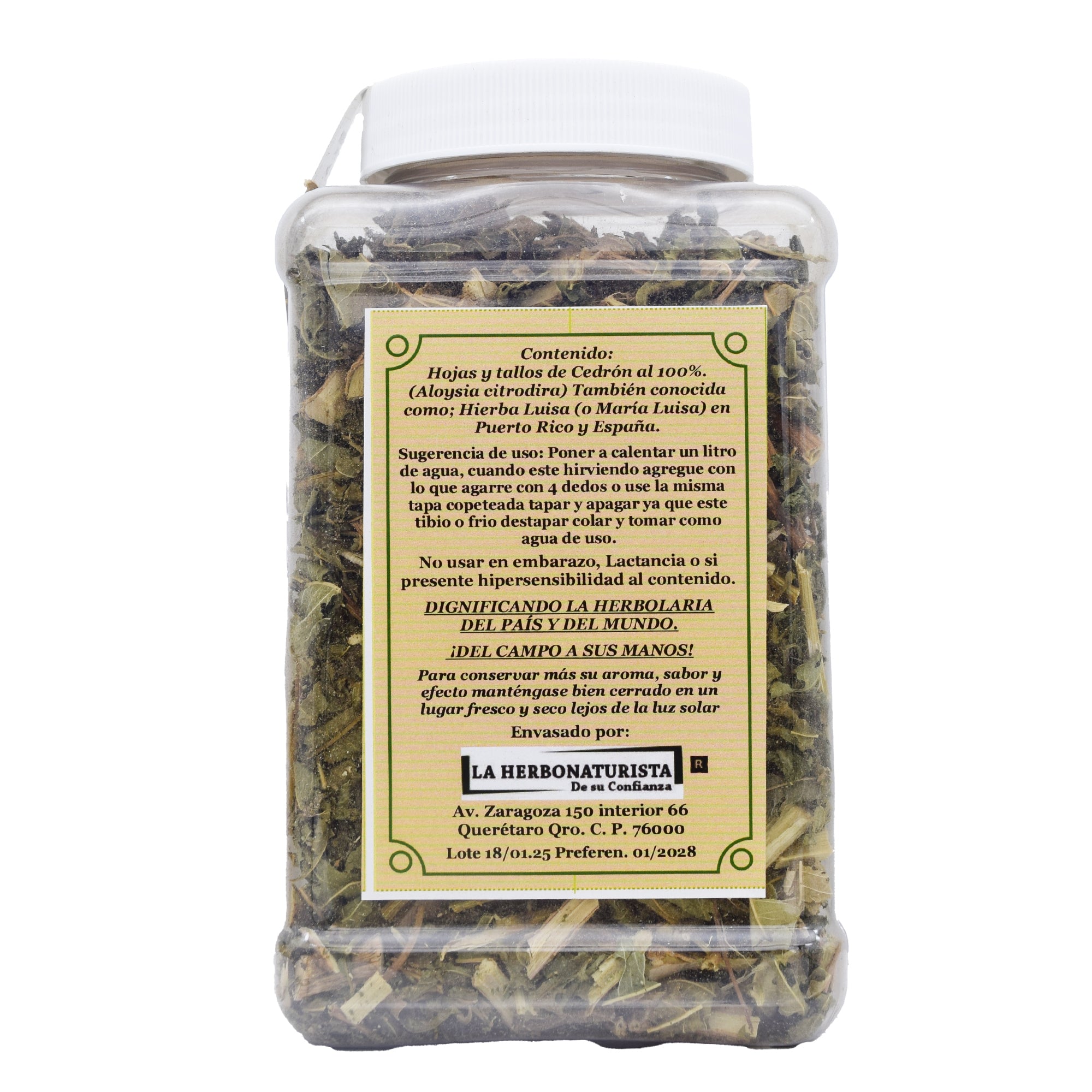 Cedron Hojas Y Tallos 80 G