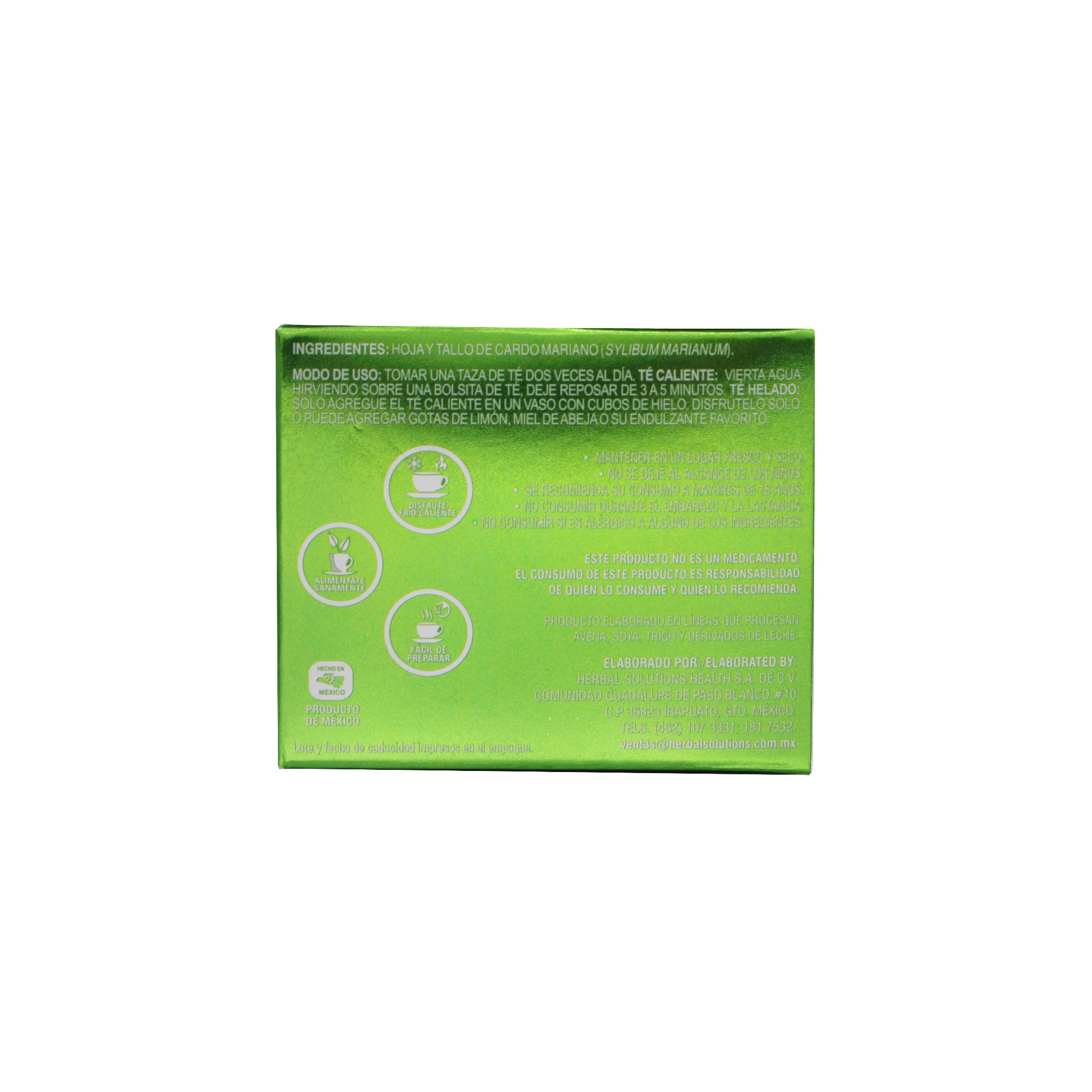 Te De Cardo Mariano 25 Sob