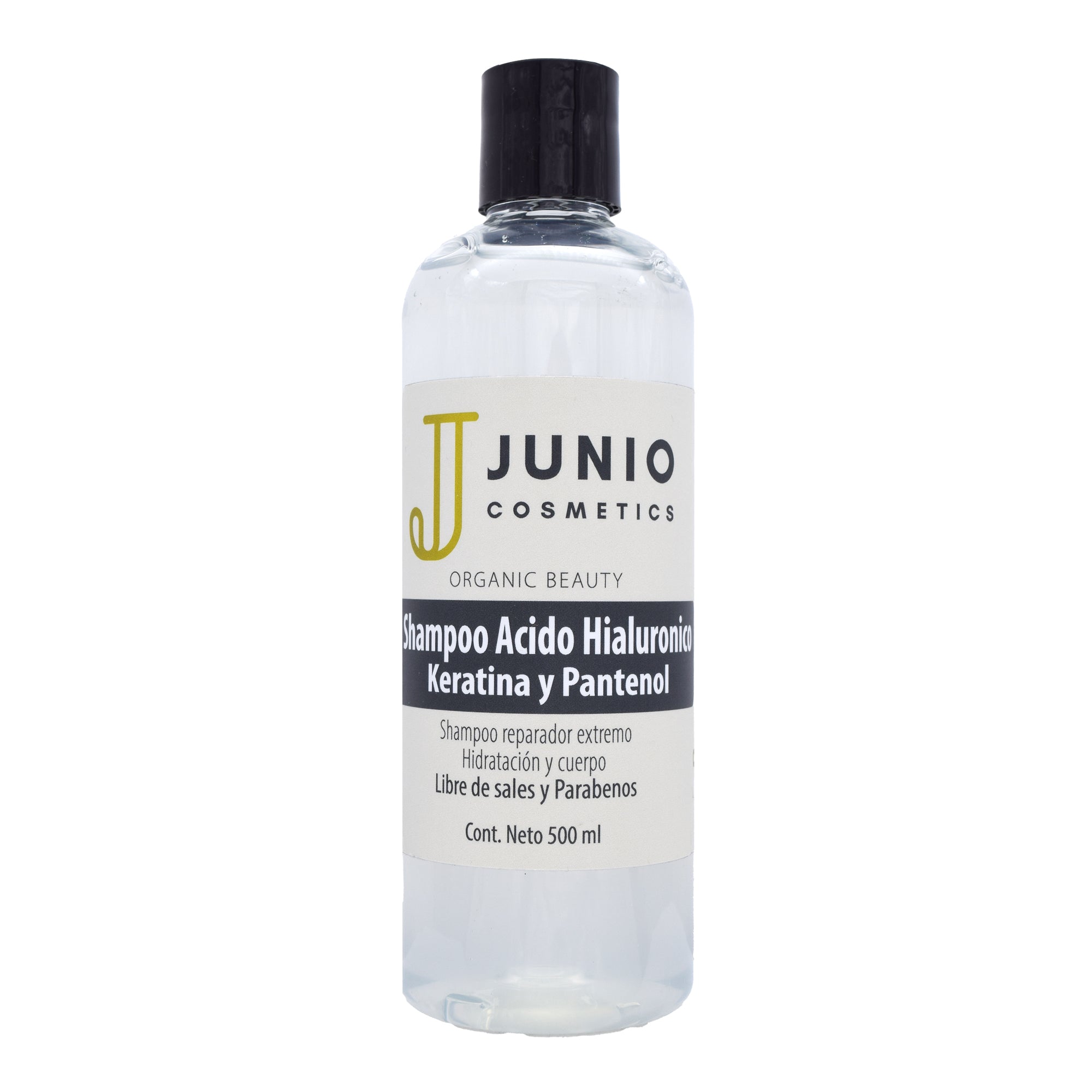 Shampoo Acido Hialuronico Keratina Pantenol 500 Ml