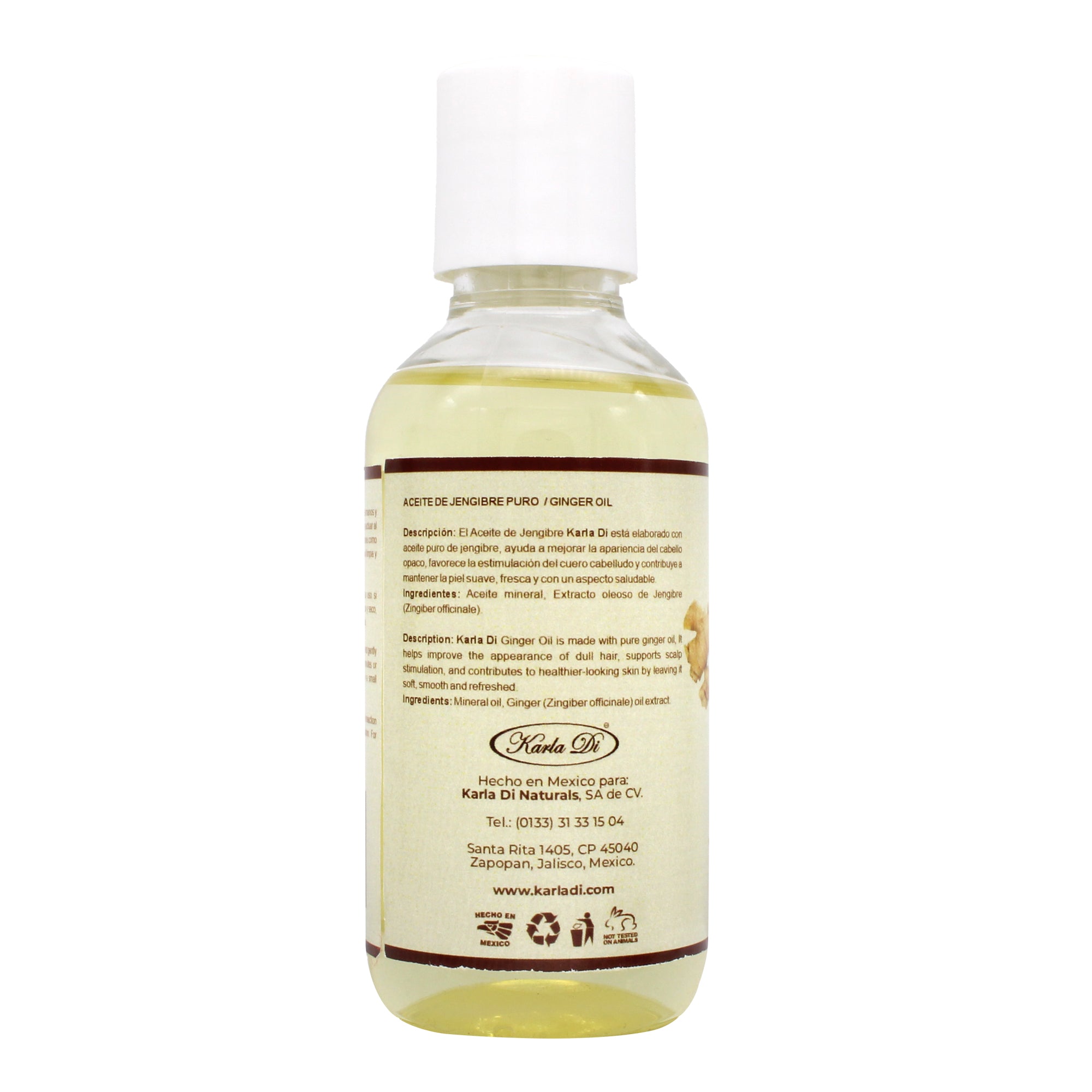 Aceite De Jengibre 120 Ml