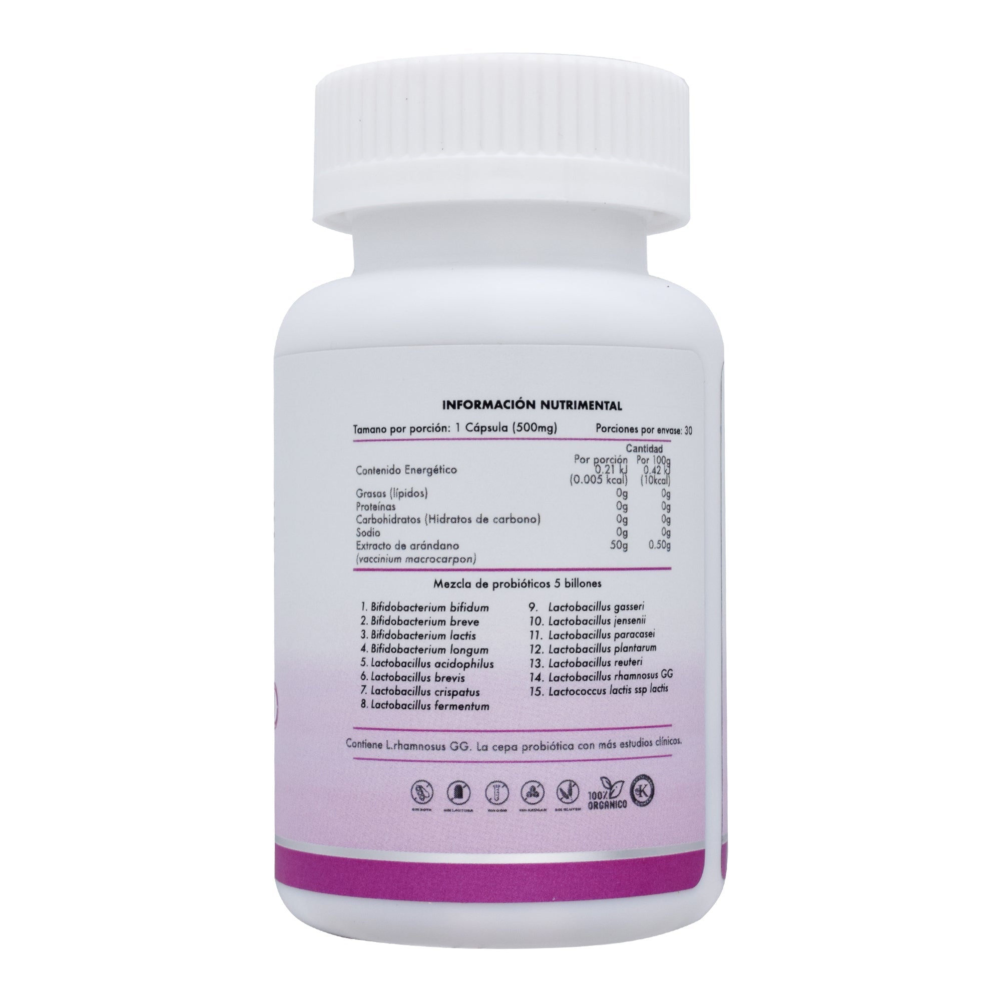 5 Billones De Probioticos Pro Fem 30 Cap