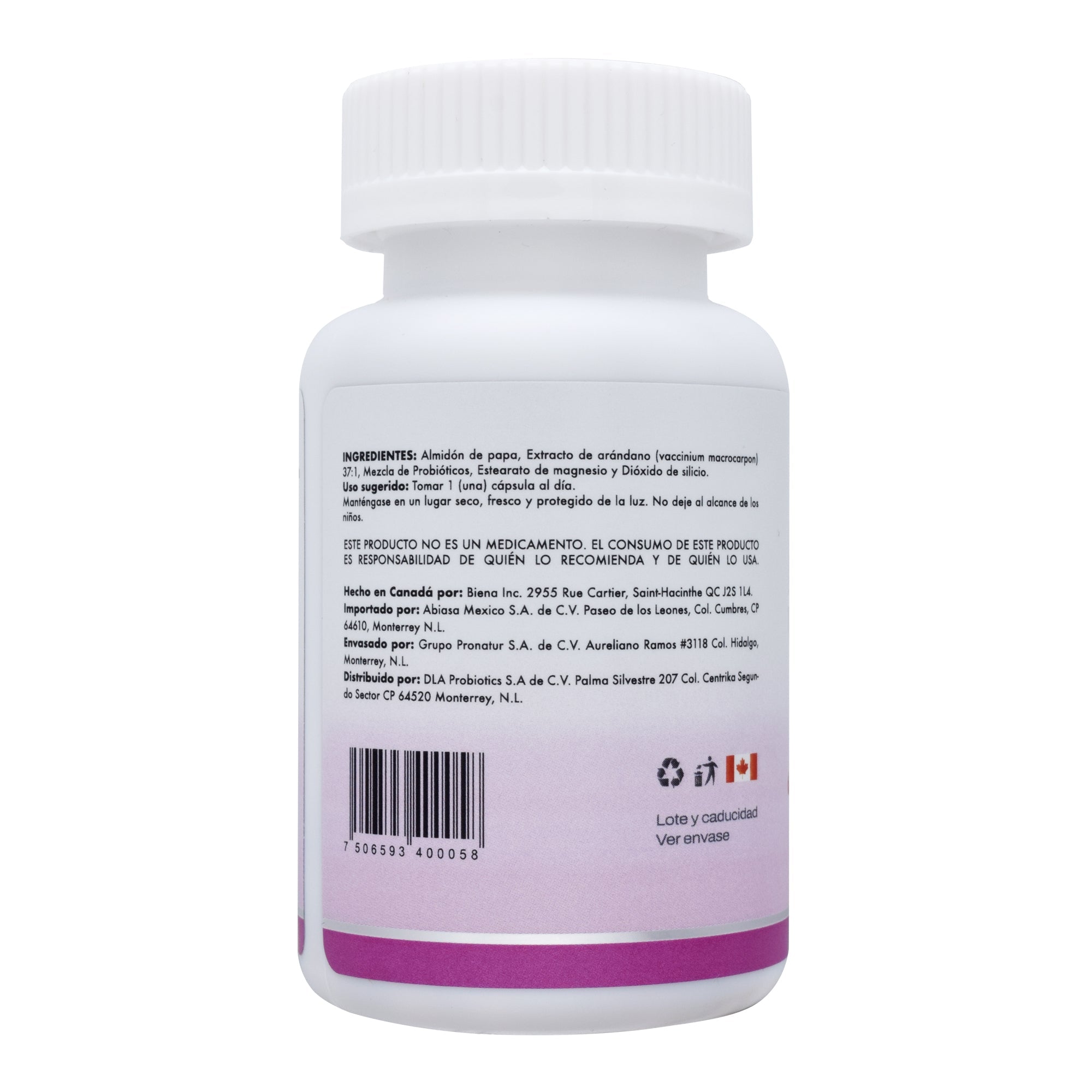 5 Billones De Probioticos Pro Fem 30 Cap