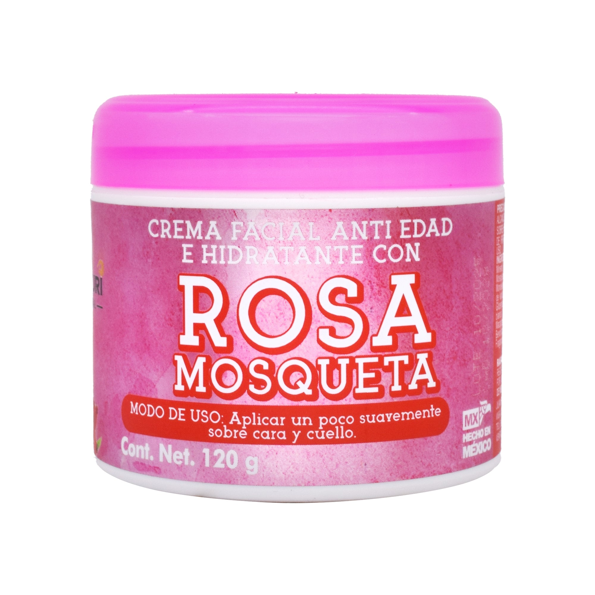 Crema Facial Antiedad Rosa Mosqueta 120 G