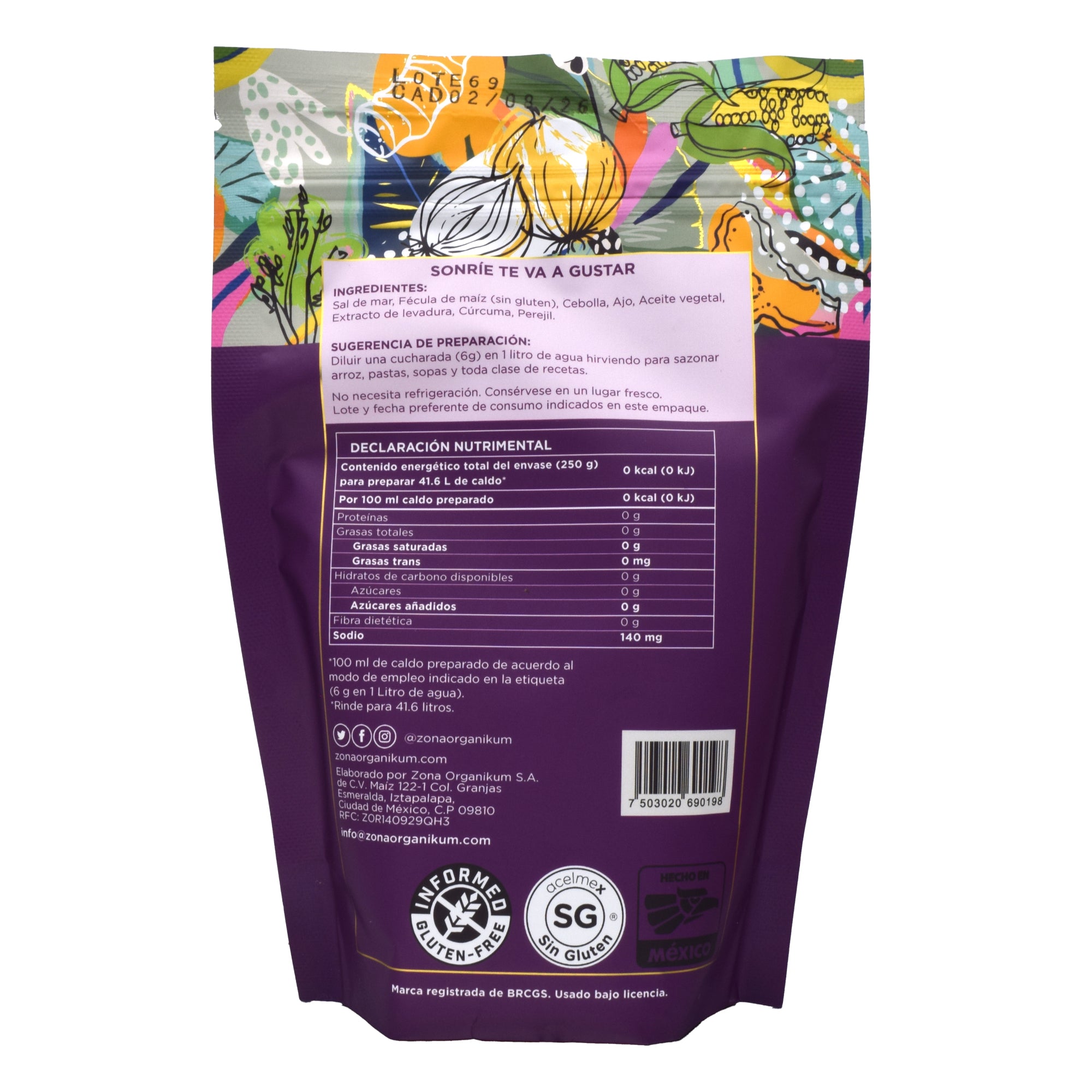 Consome Verdura Natural 250 G
