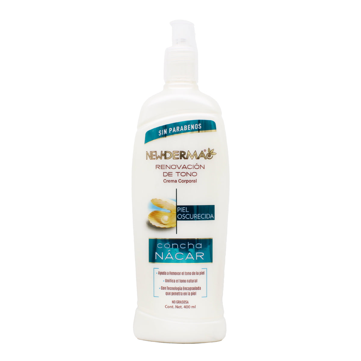 Crema Corporal Concha Nacar 400 Ml