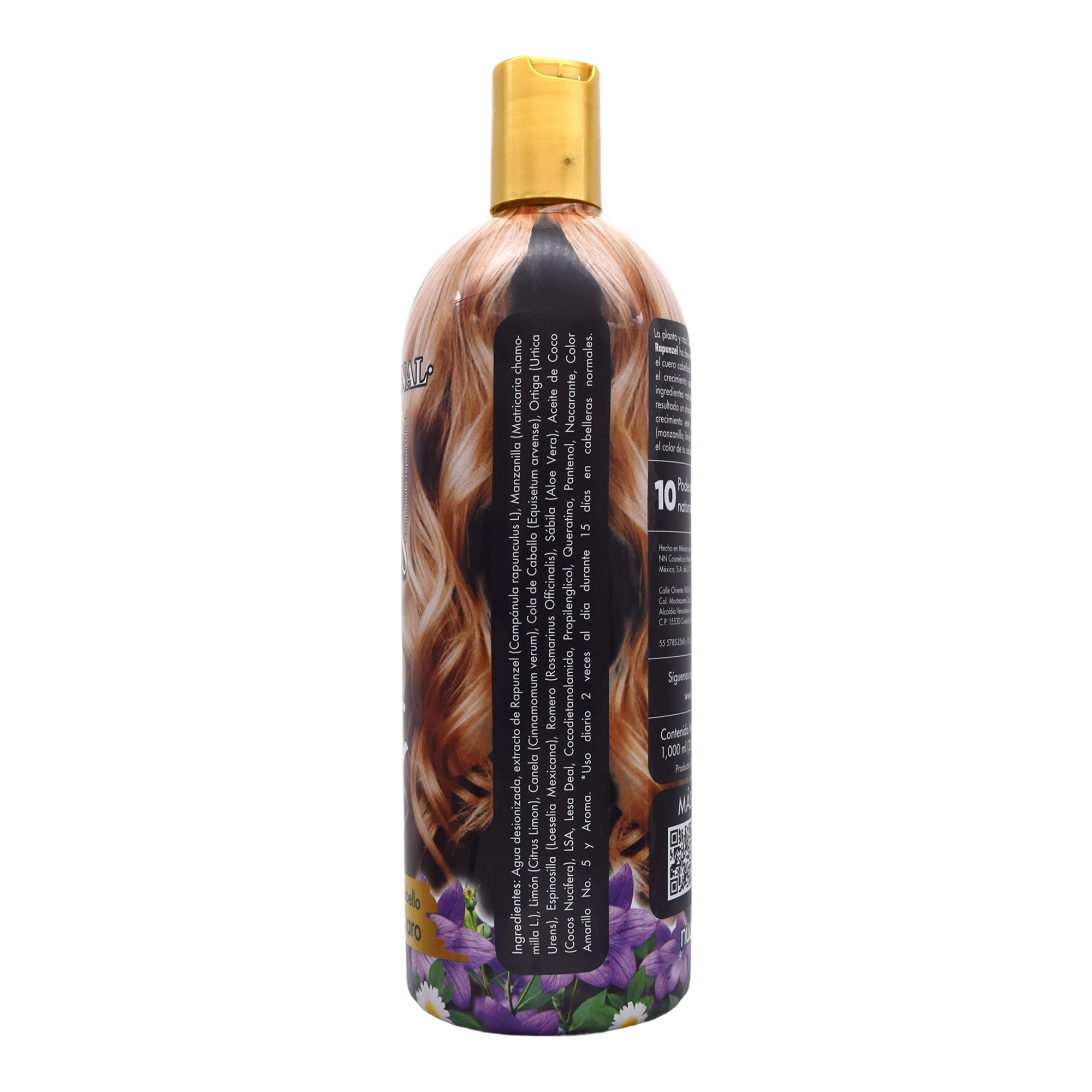 Shampoo Rapunzel Cabello Claro 1 L