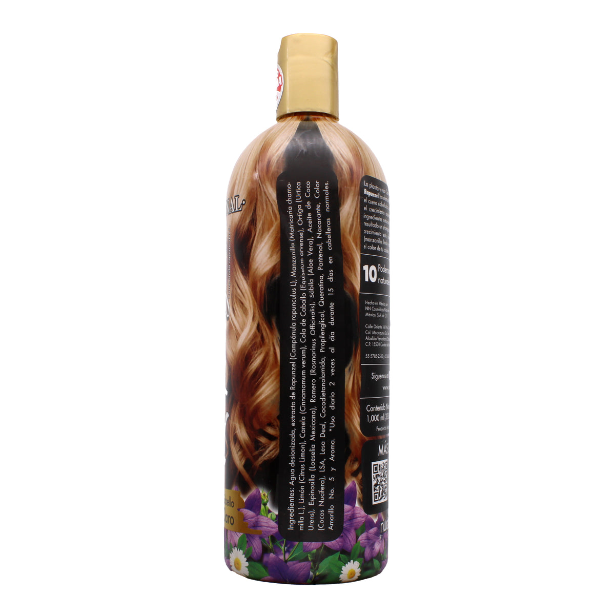 Shampoo Rapunzel Cabello Claro 1 L