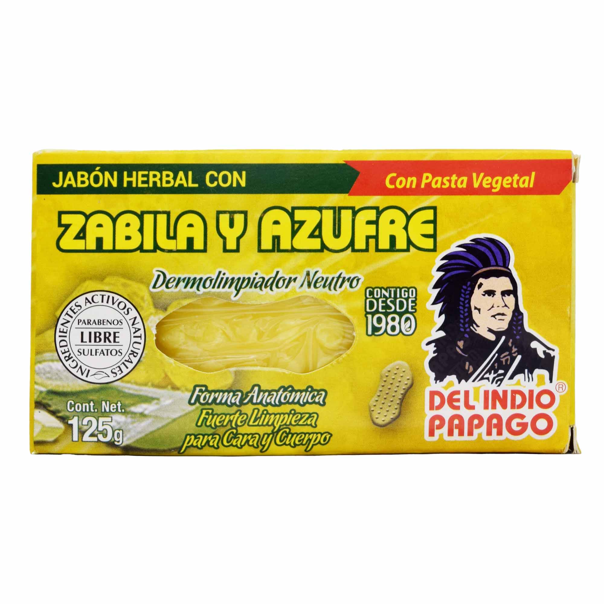 Jabon De Sabila Y Azufre 125 G