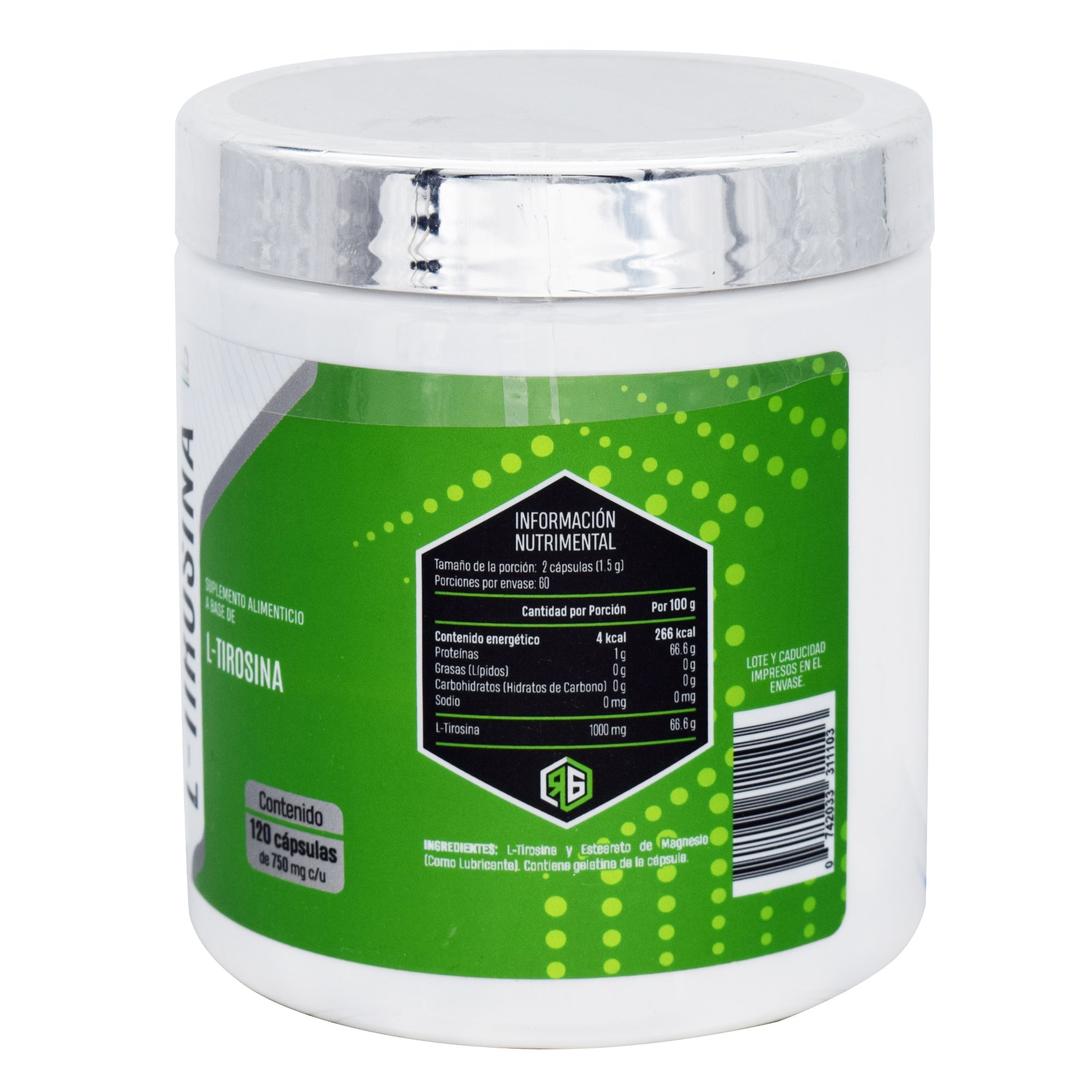 L Tirosina 120 Cap