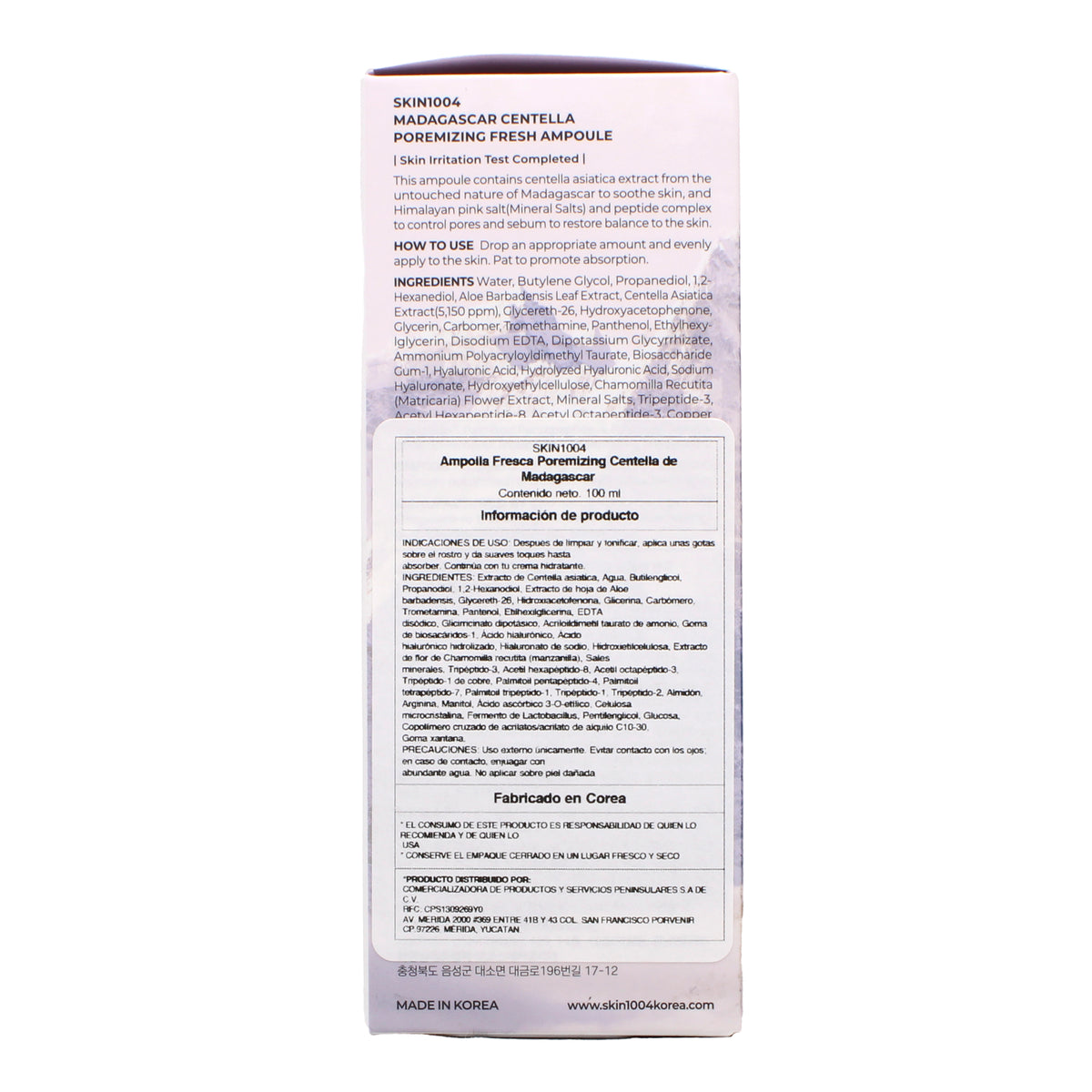 Ampolla Fresca Poremizing 100 Ml